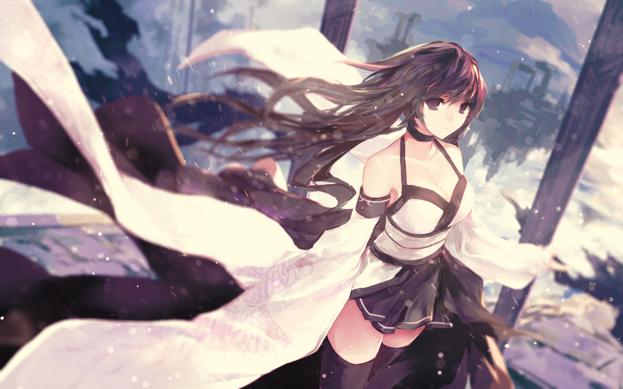 Kongou from Kancolle HD Wallpaper