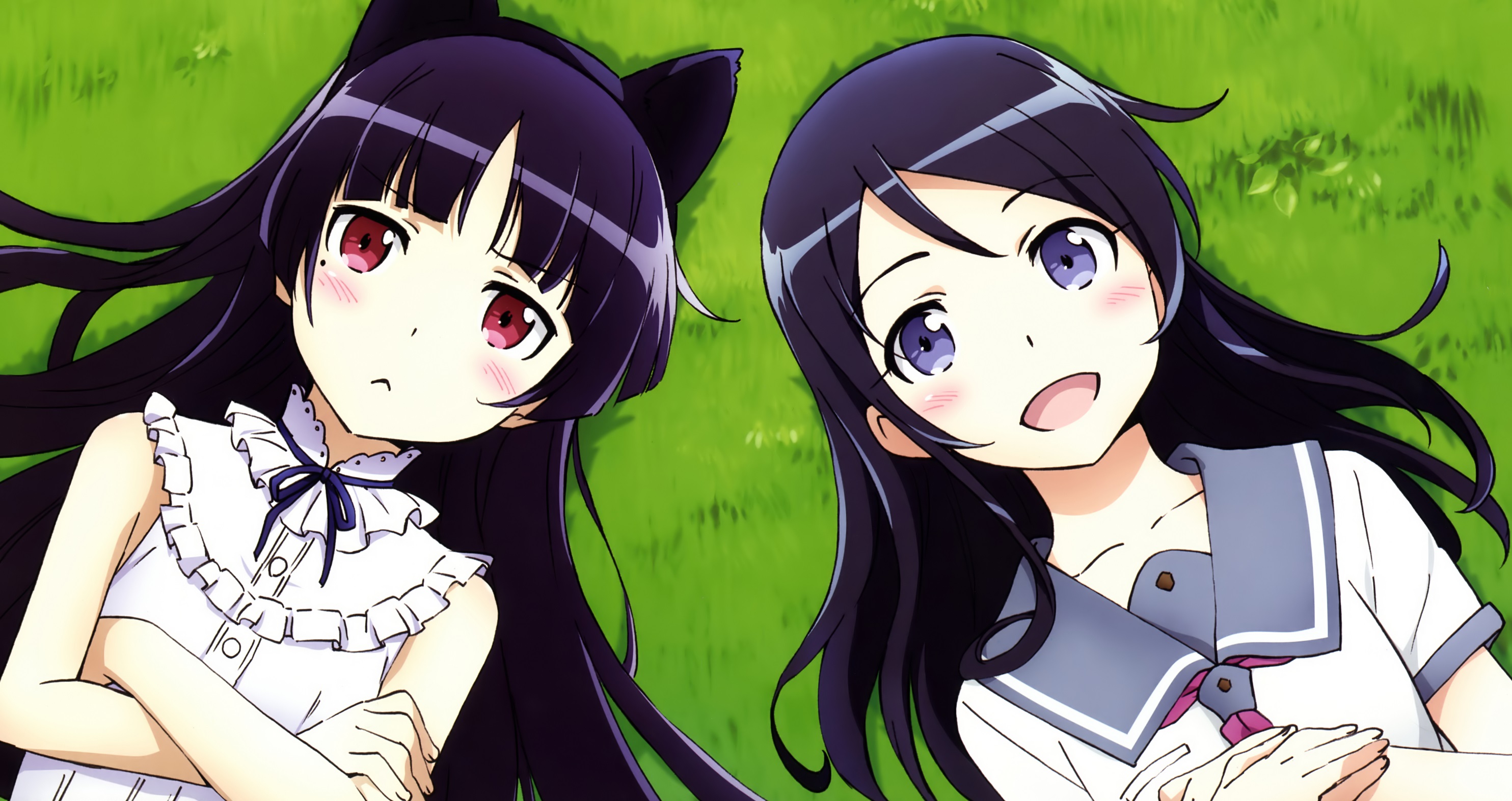 Kuroneko and Kirino from Oreimo HD Wallpaper