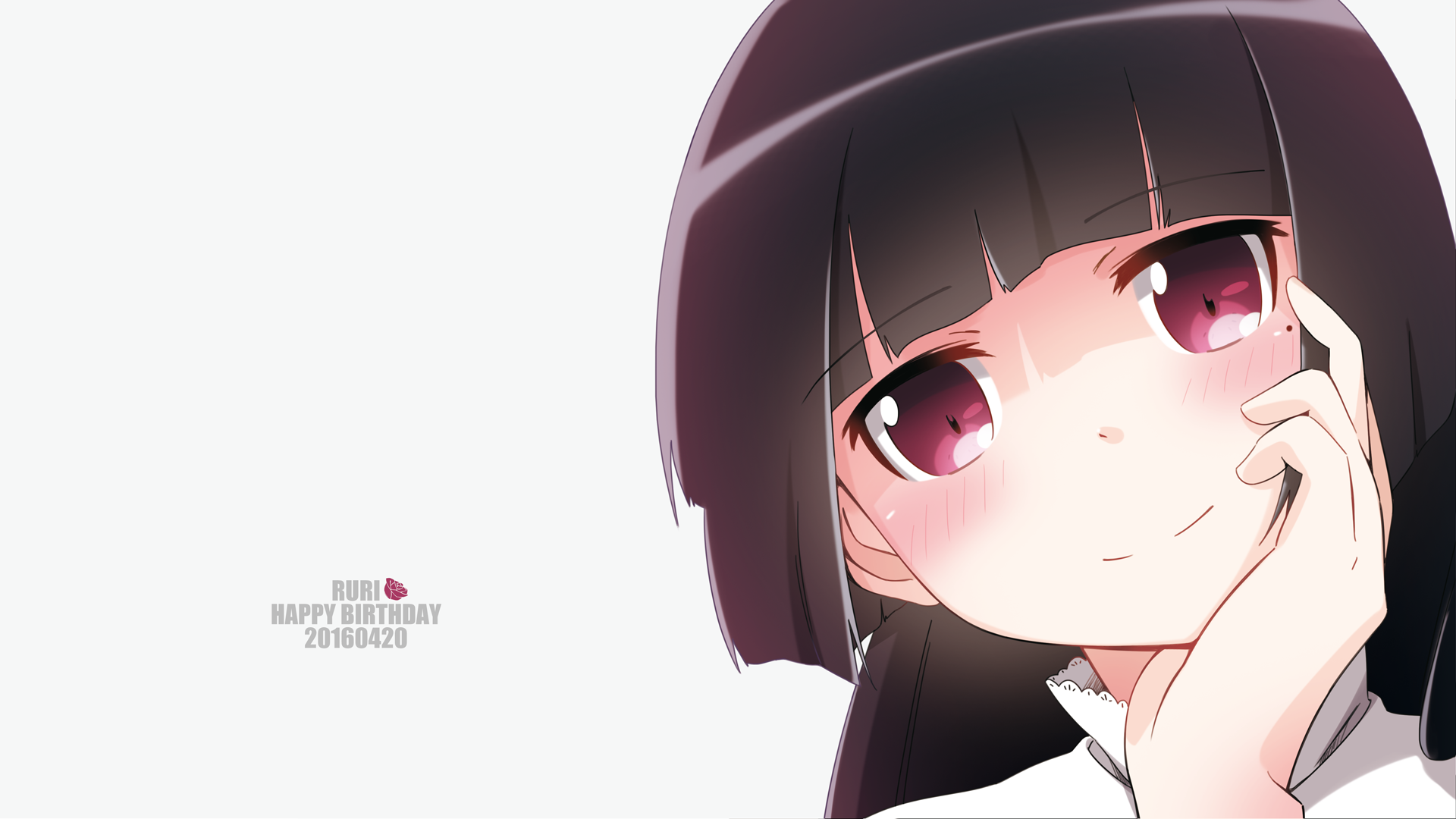 Ruri Gokō Happy Birthday 20160420 HD Wallpaper