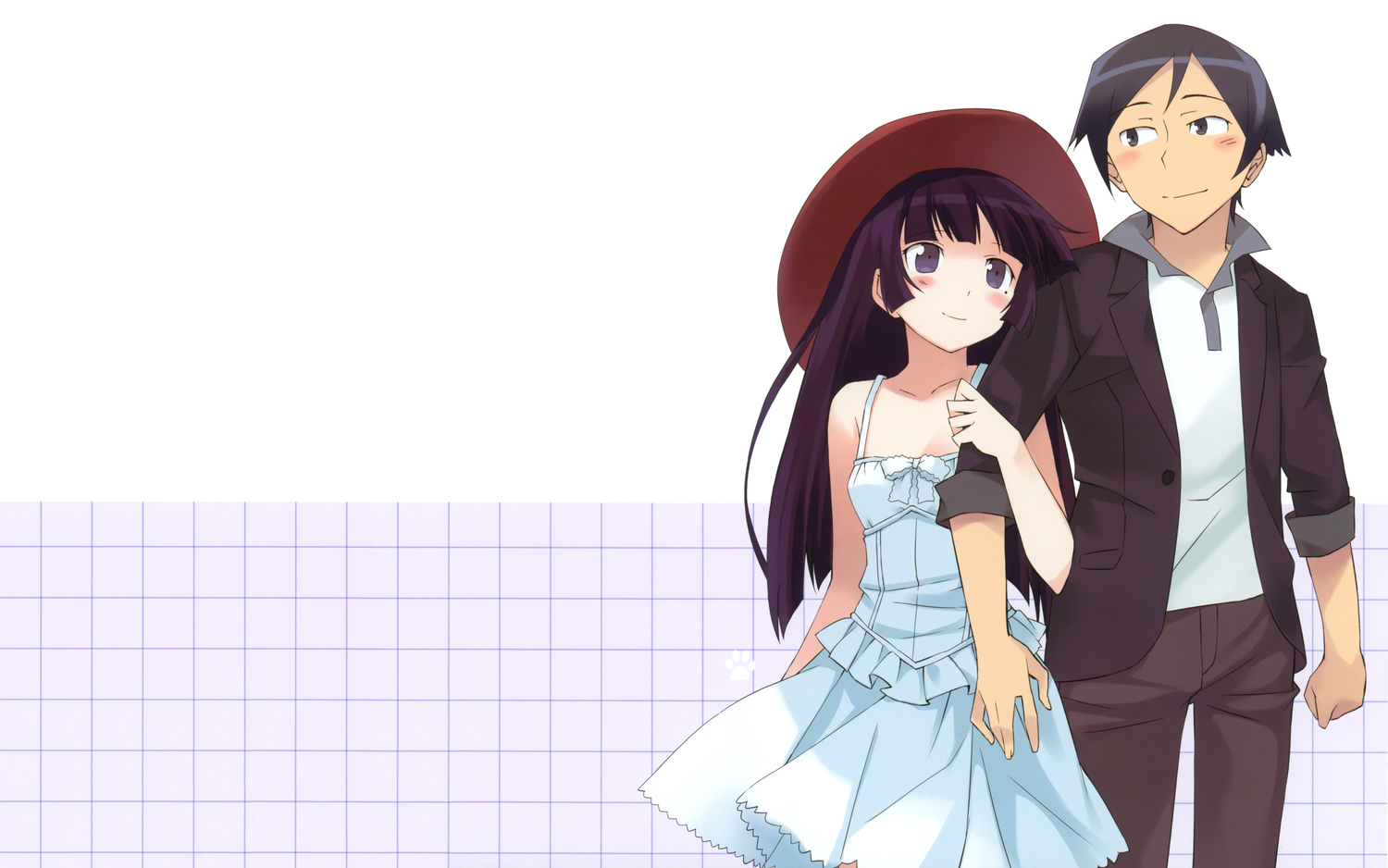 Ruri Gokō from Monogatari Series HD Wallpaper