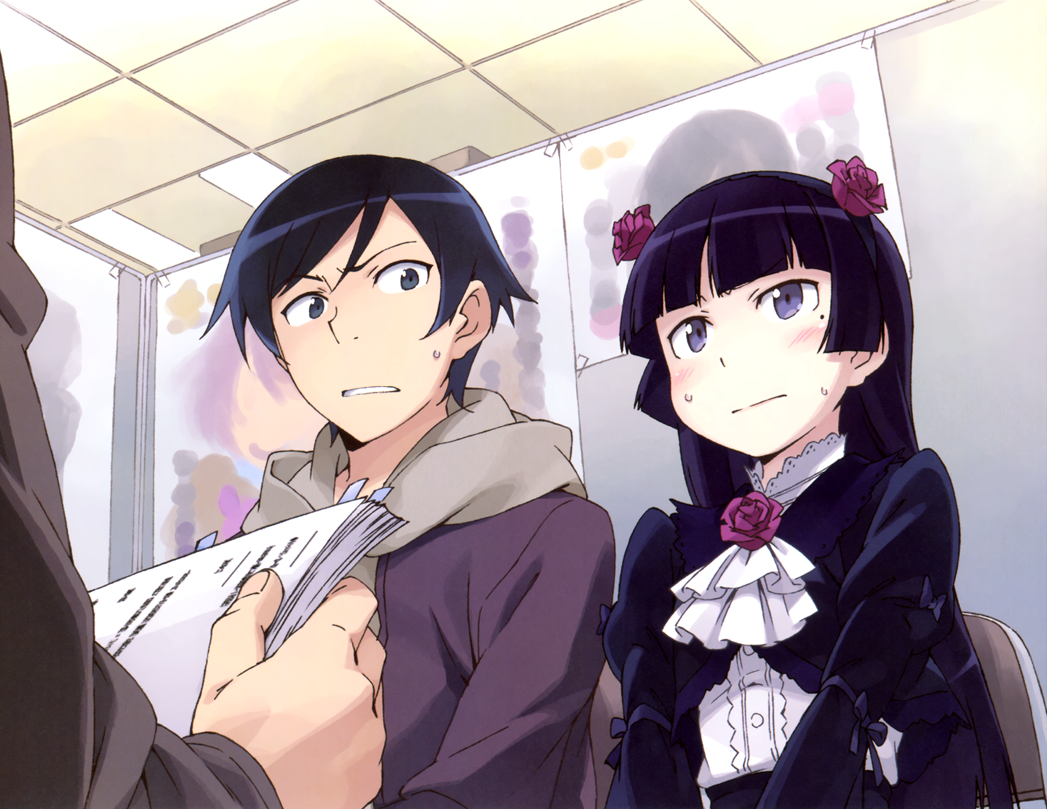 Kyousuke and Ruri from Oreimo HD Wallpaper
