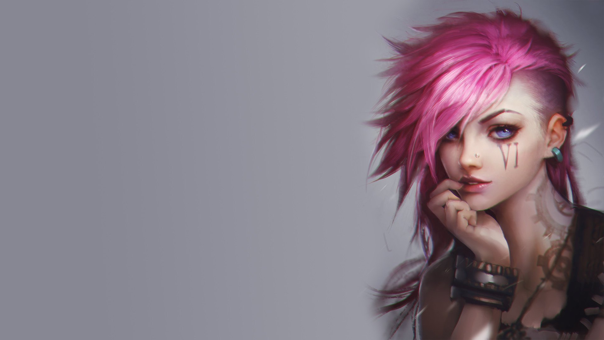 Vi from League of Legends HD Wallpaper