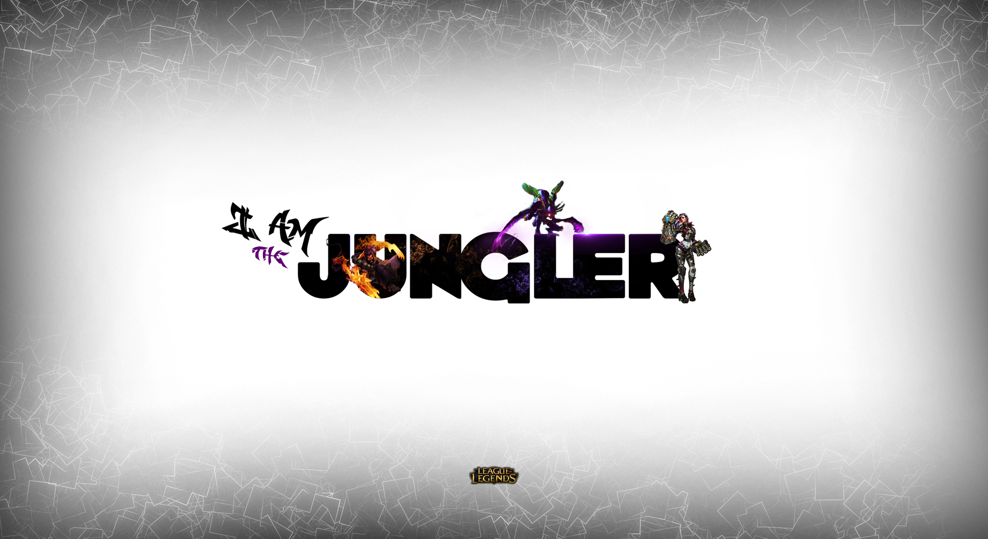 I Am The Jungler League of Legends HD Wallpaper