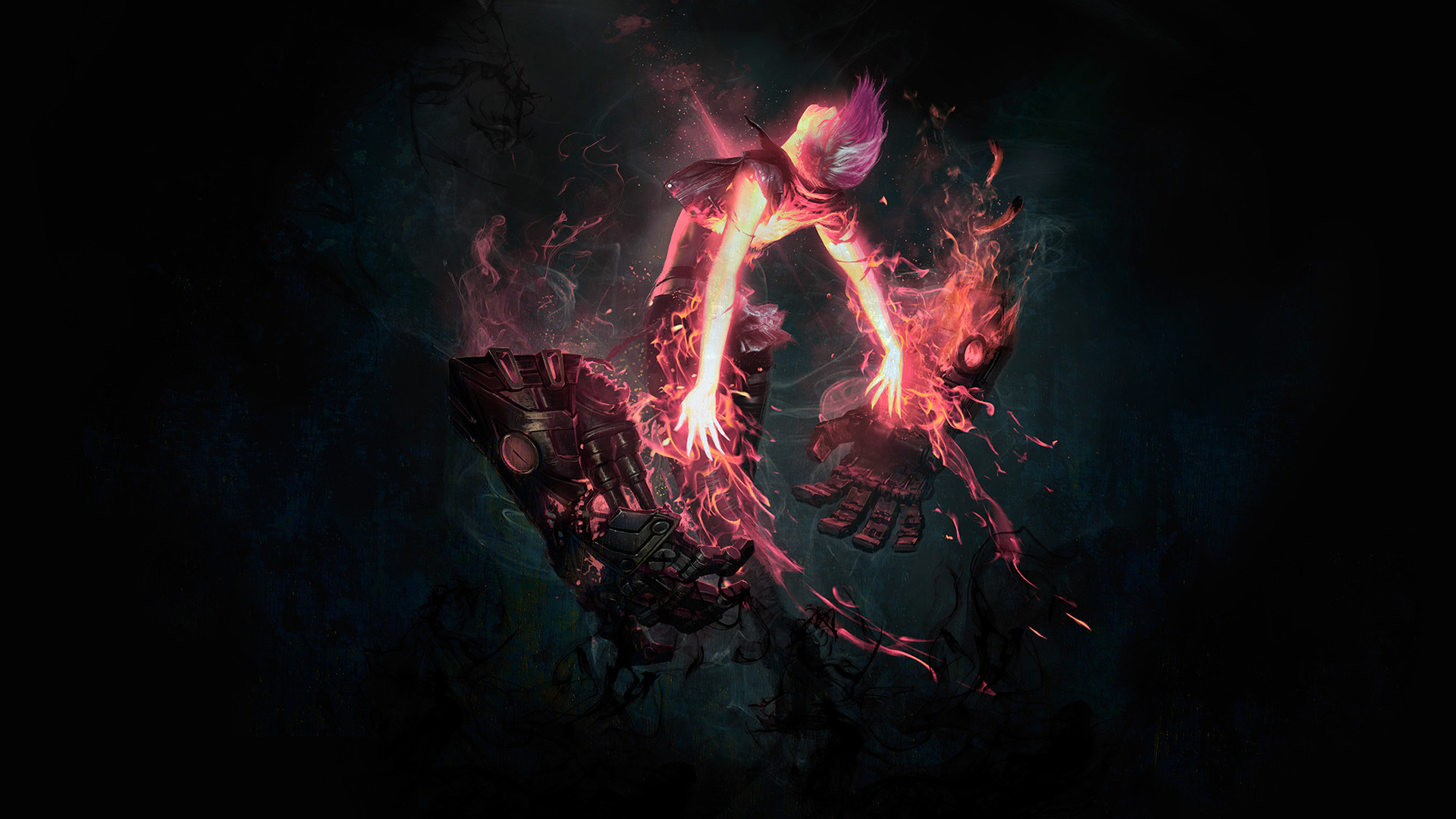 Vi from League of Legends HD Wallpaper