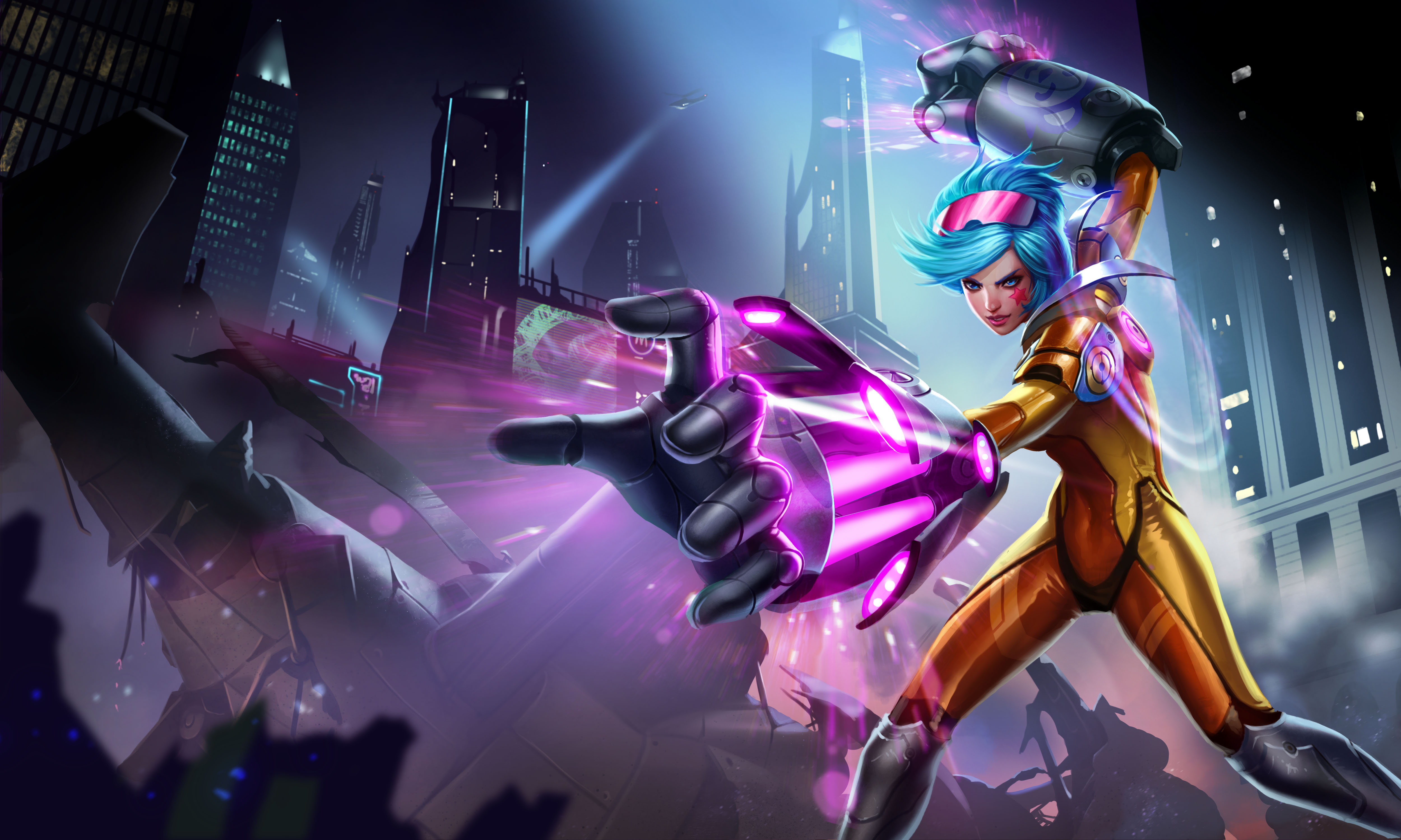 Vi from League of Legends HD Wallpaper