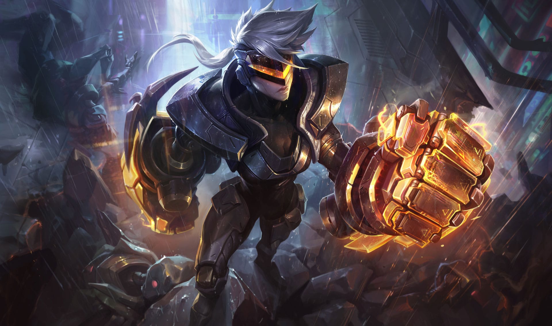 Vi from League of Legends HD Wallpaper