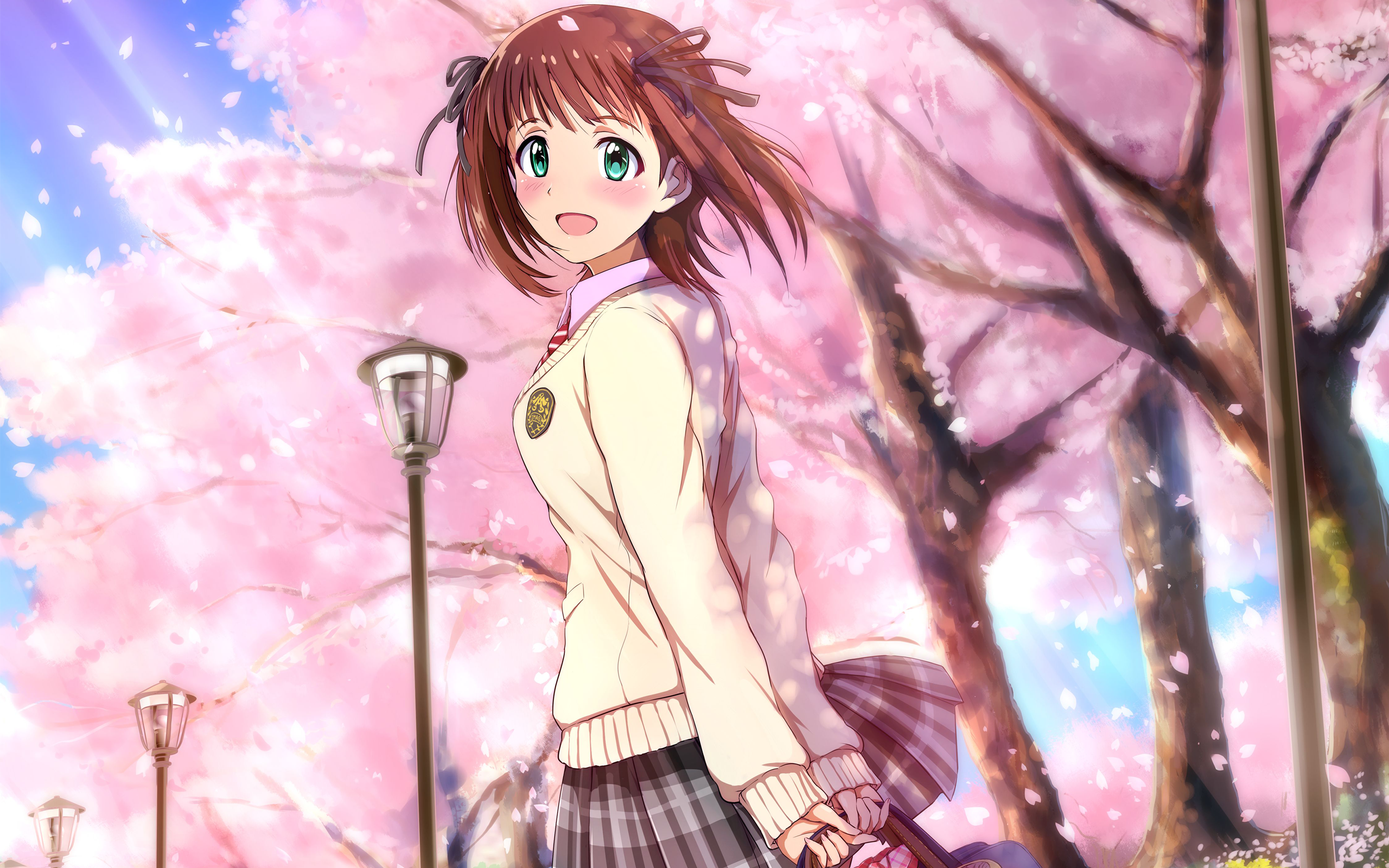 Haruka Amami from The Idolmaster HD Wallpaper