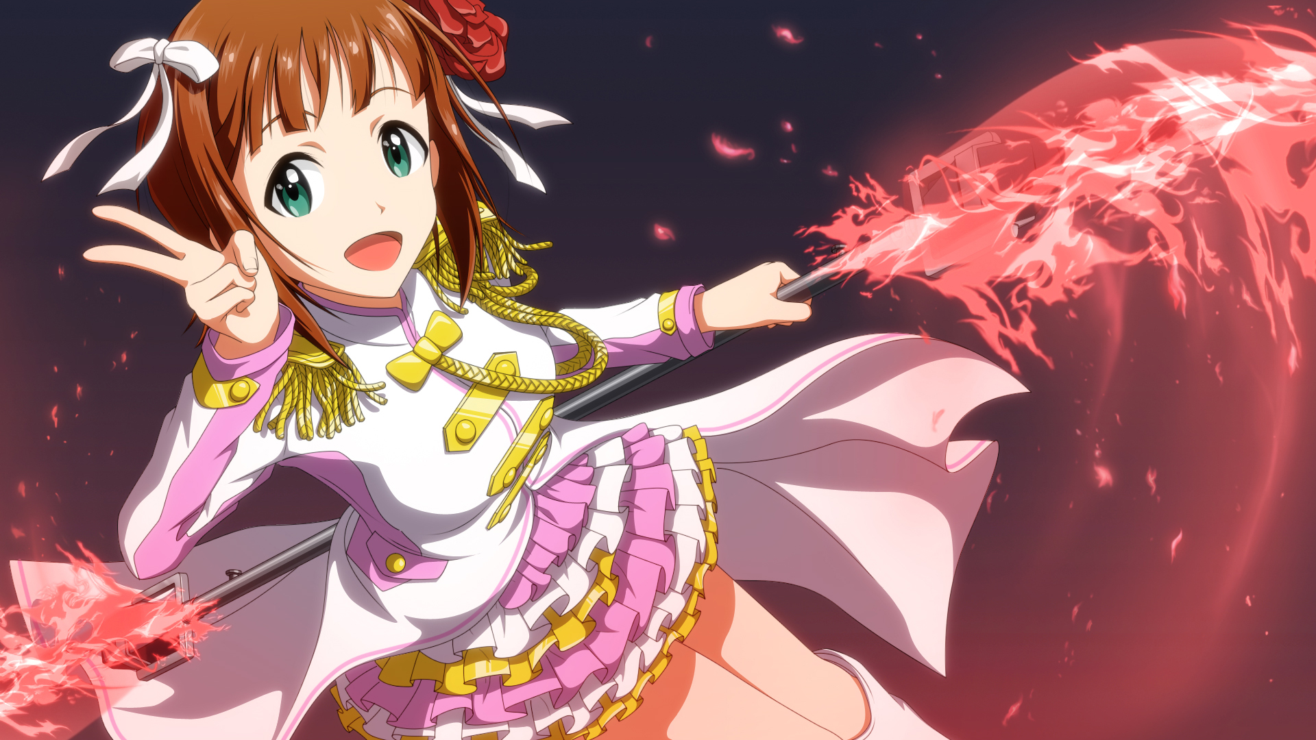Haruka Amami from The Idolmaster HD Wallpaper