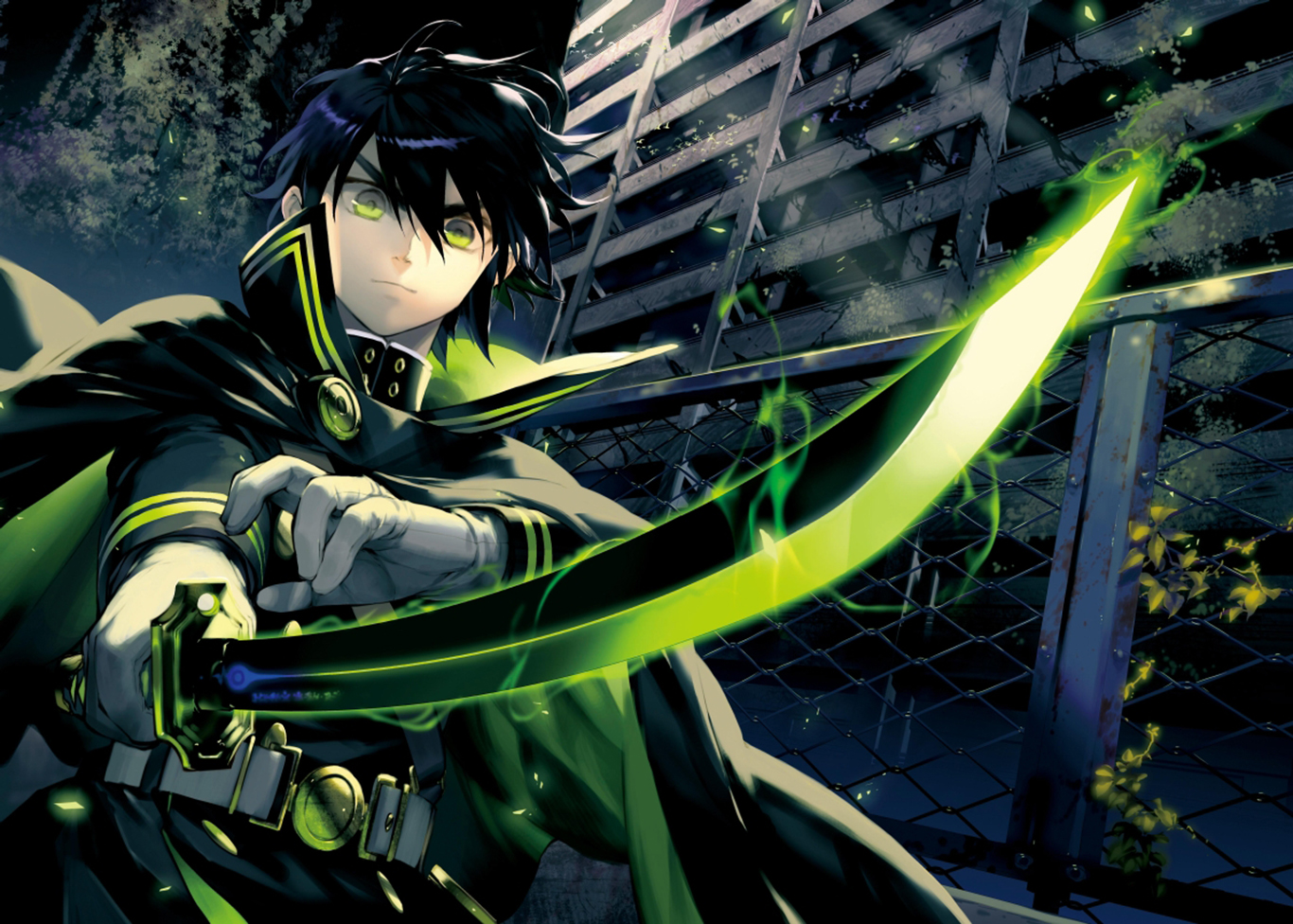Yūichirō Hyakuya from Seraph of the End HD Wallpaper