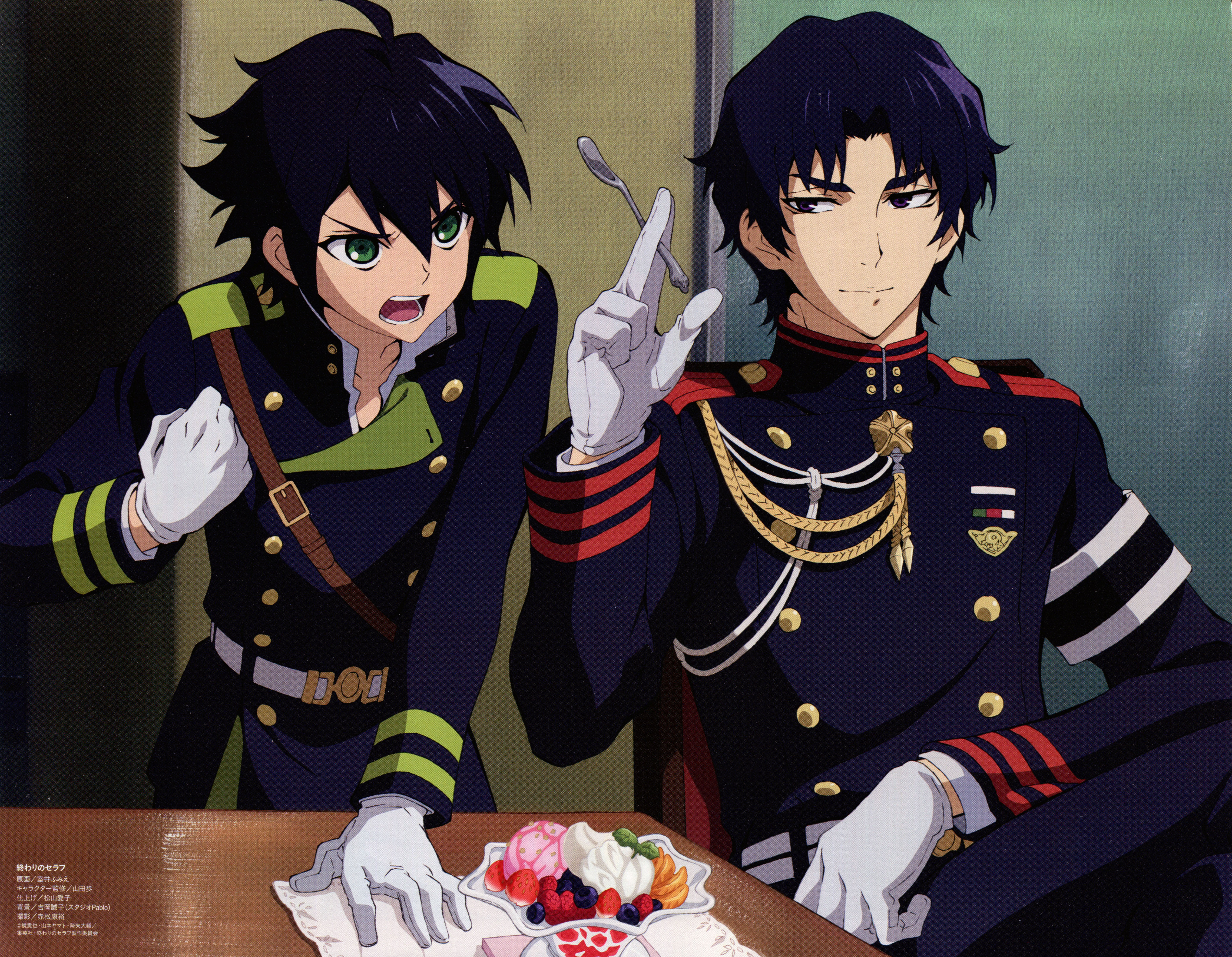Yūichirō Hyakuya and Guren Ichinose from Seraph of the End HD Wallpaper