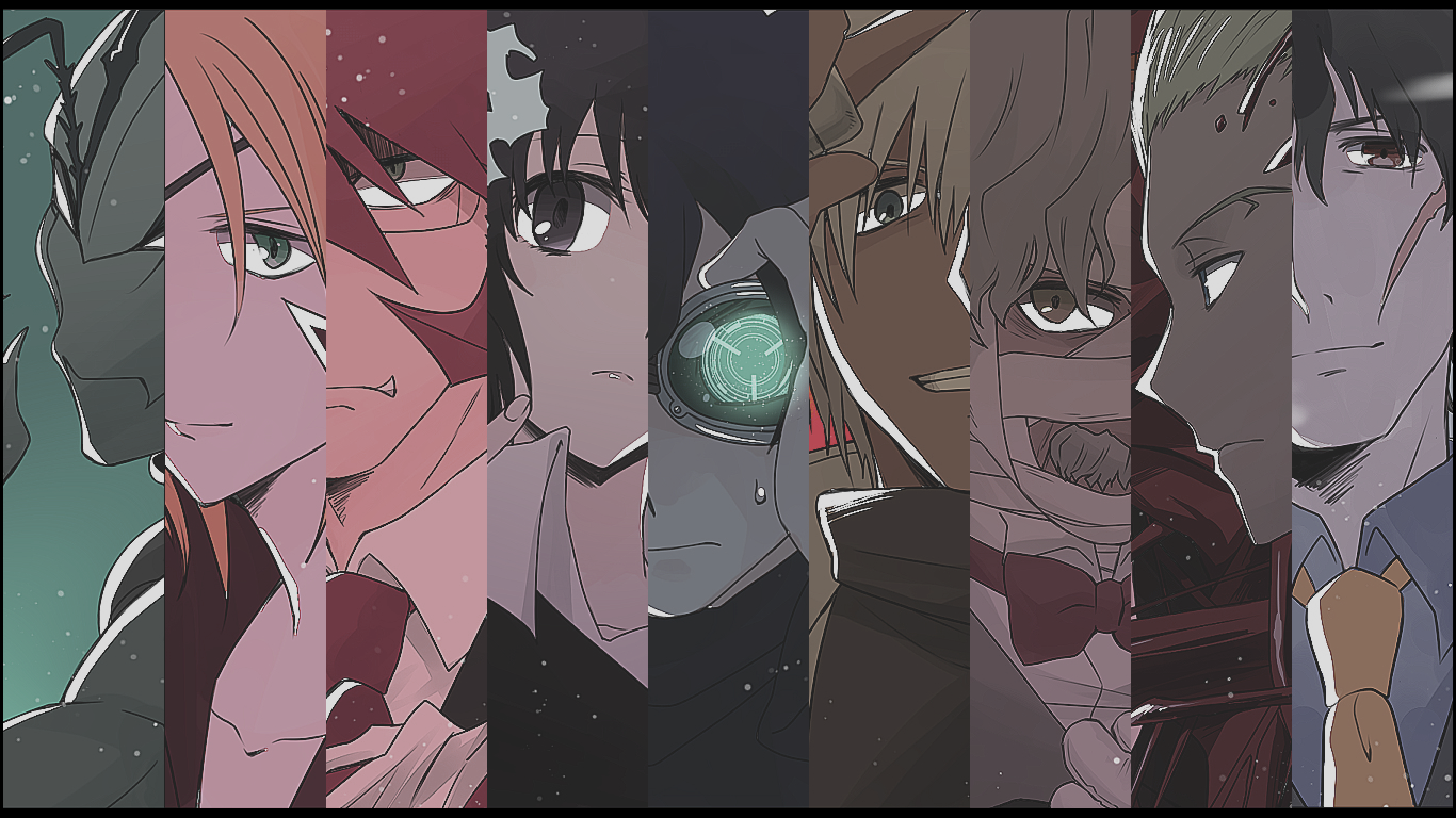 Kekkai Sensen characters HD Wallpaper