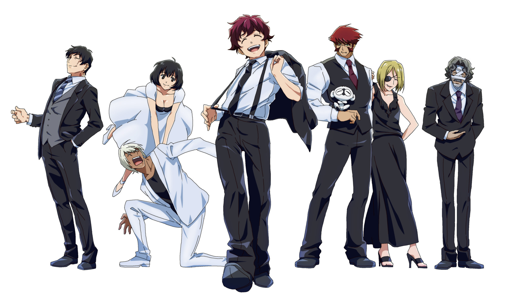 Characters from Kekkai Sensen HD Wallpaper