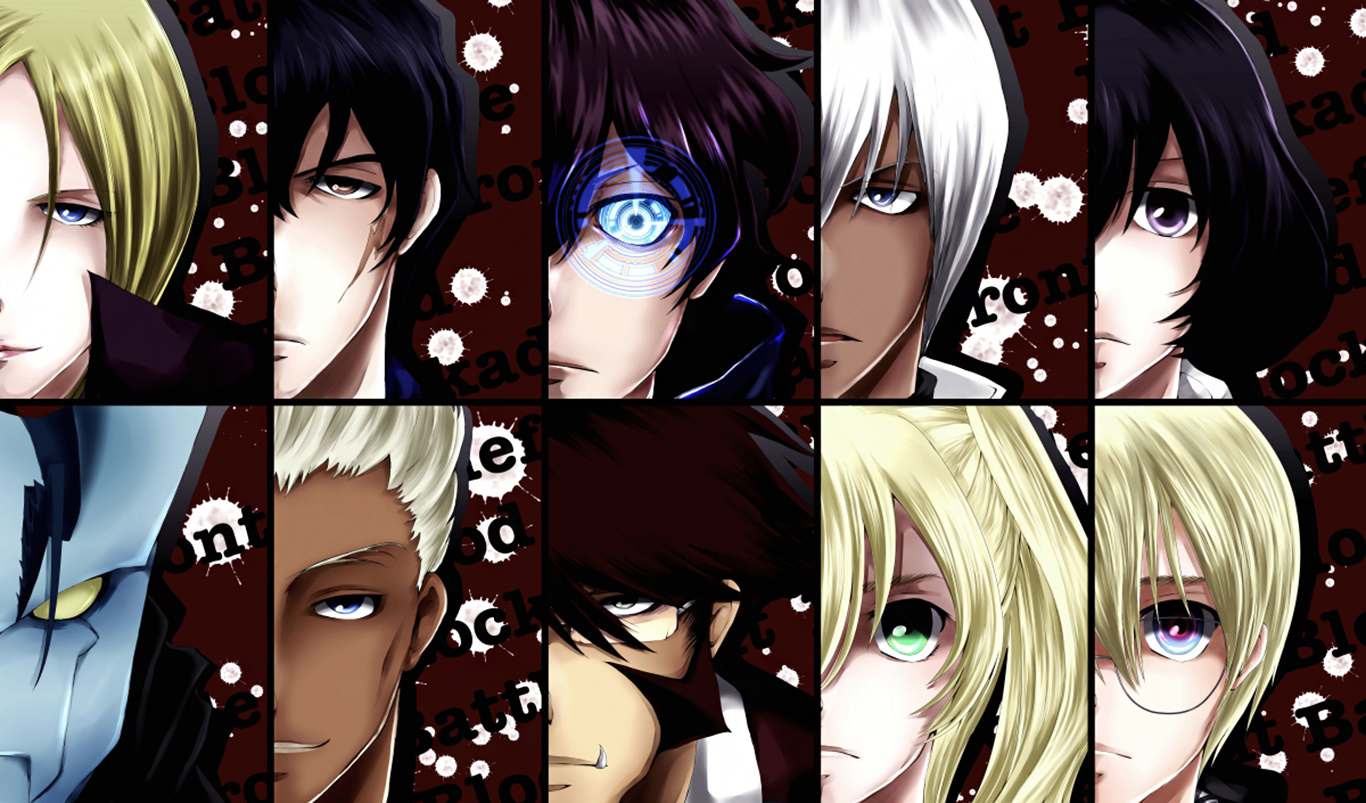 Characters from Kekkai Sensen HD Wallpaper