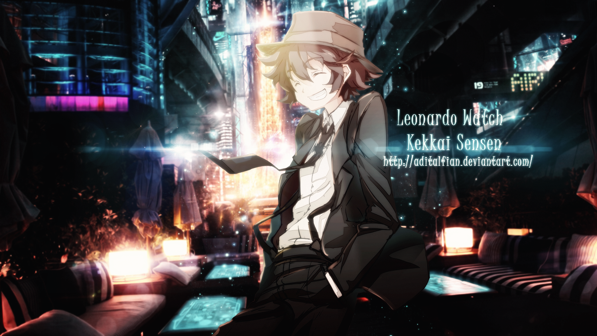 Leonardo Watch from Kekkai Sensen in a City HD Wallpaper