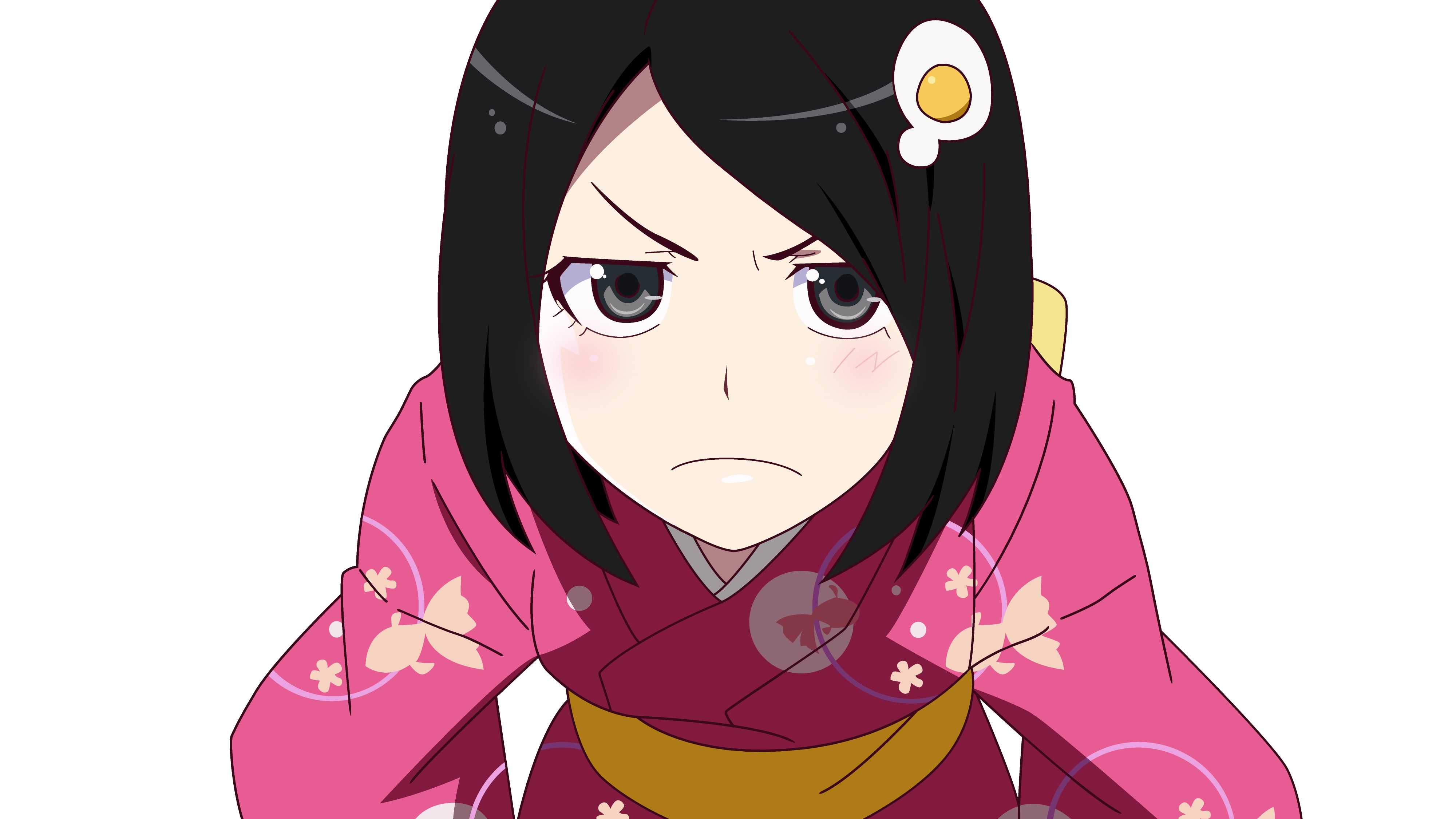 Tsukihi Araragi from Nisemonogatari HD Wallpaper