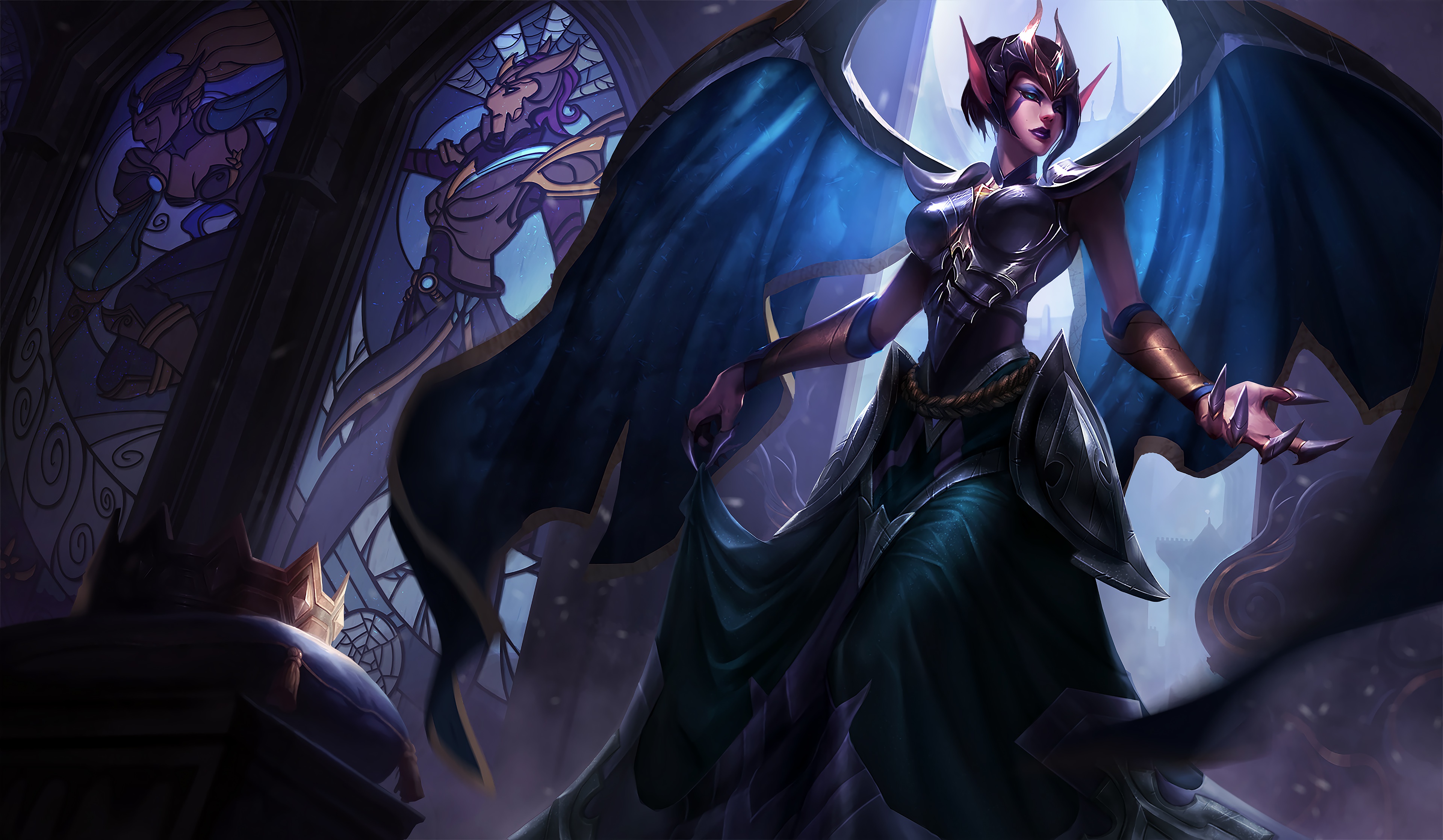 Morgana from League of Legends HD Wallpaper