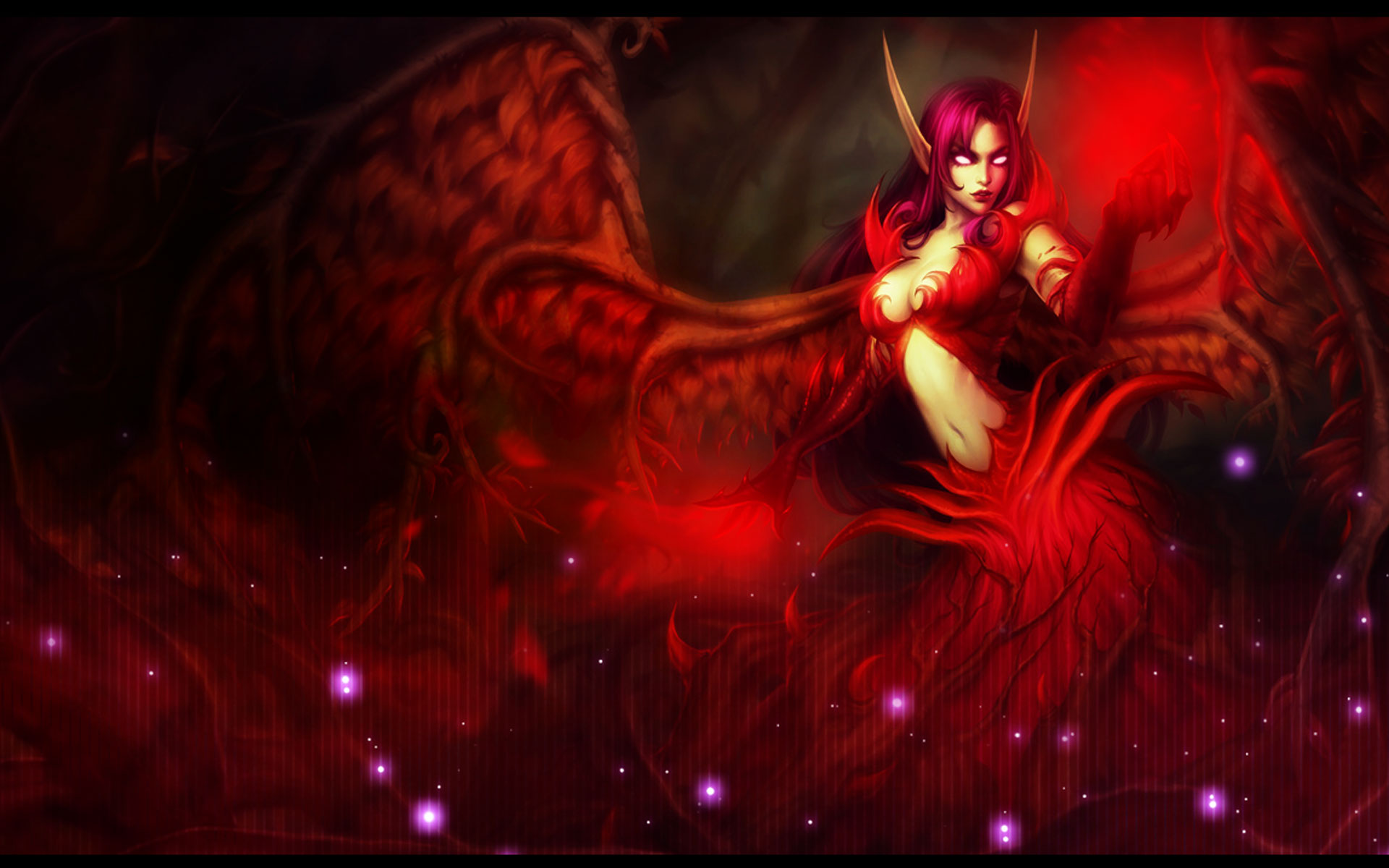 Morgana from League of Legends HD Wallpaper