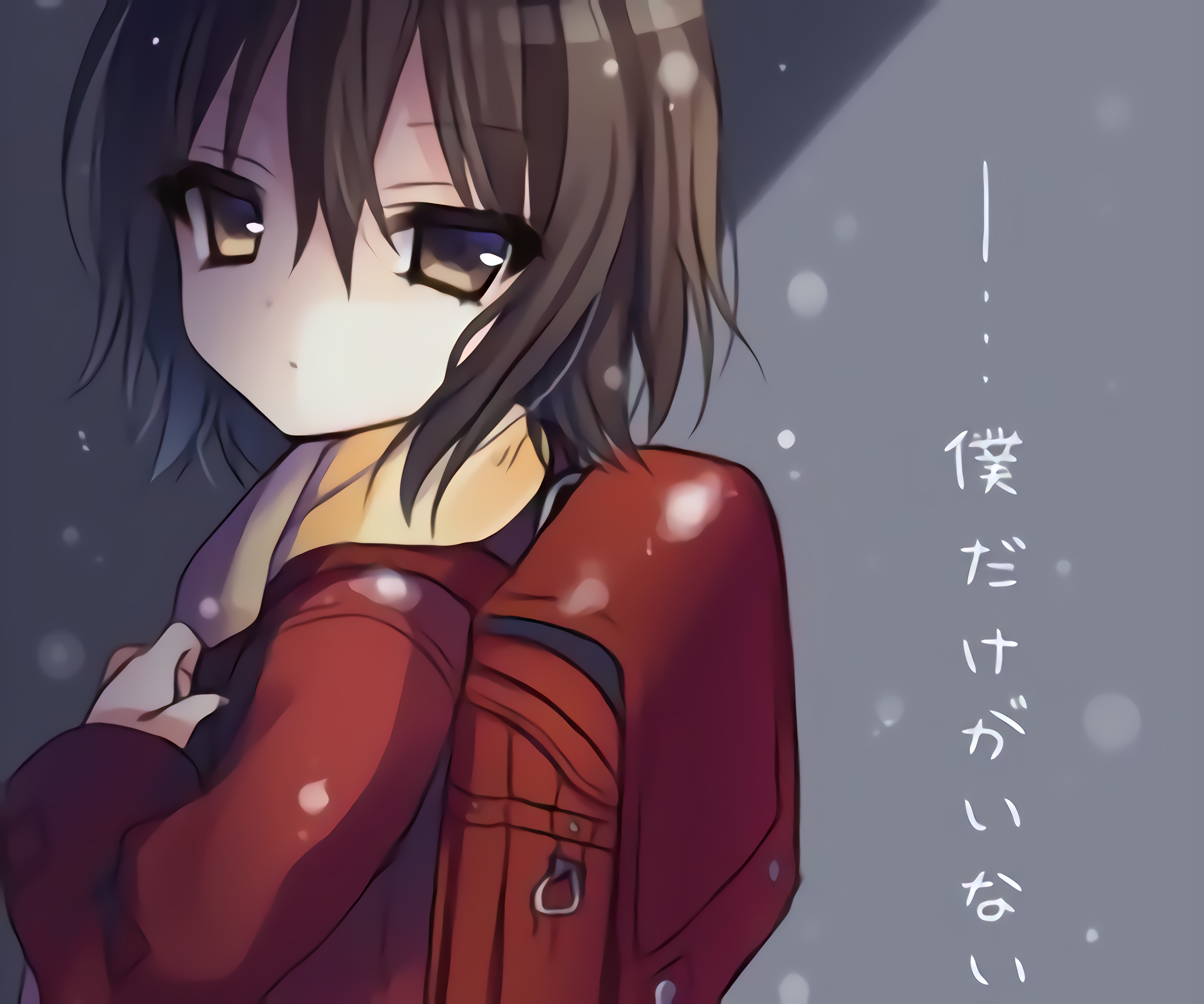 Kayo Hinazuki in the Snow HD Wallpaper