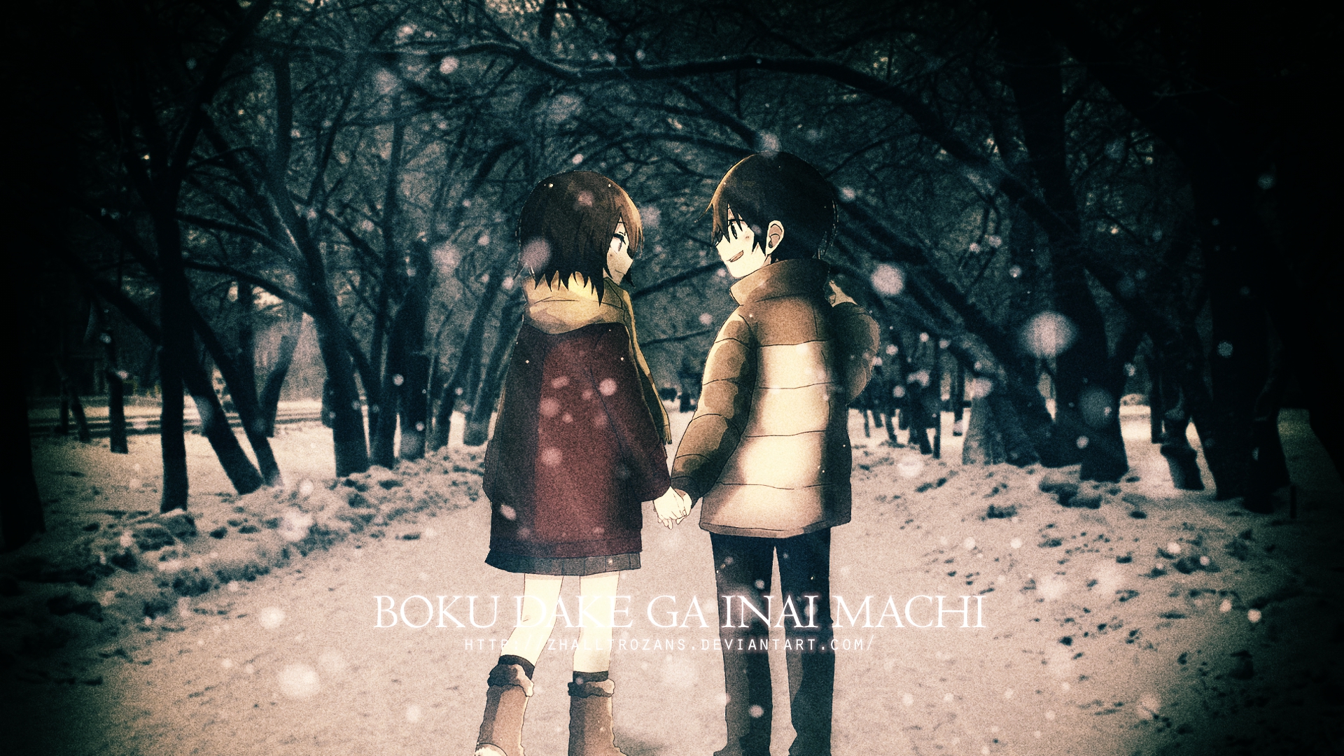 Kayo Hinazuki in Erased HD Wallpaper