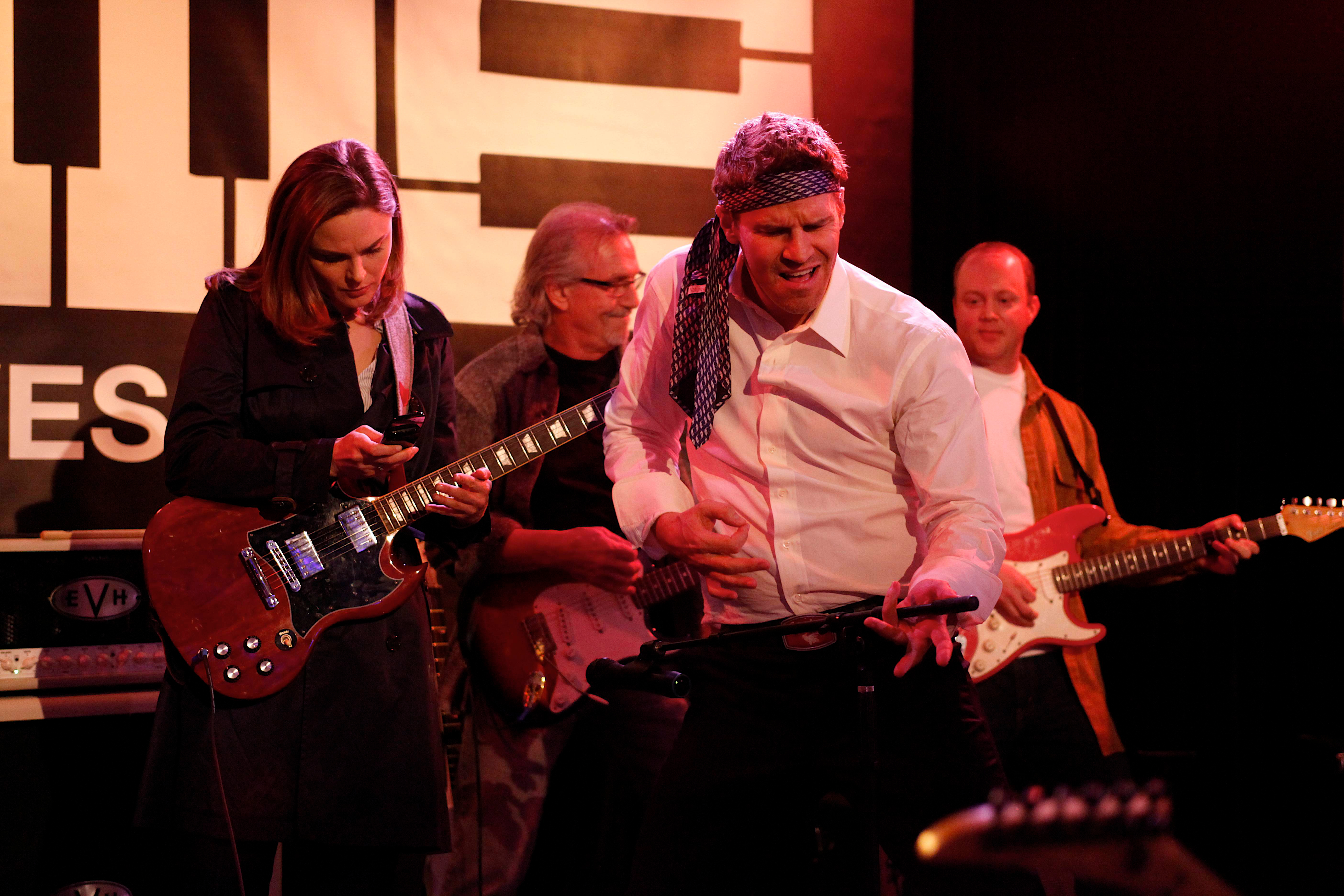 Will Ferrell and band performing live HD Wallpaper