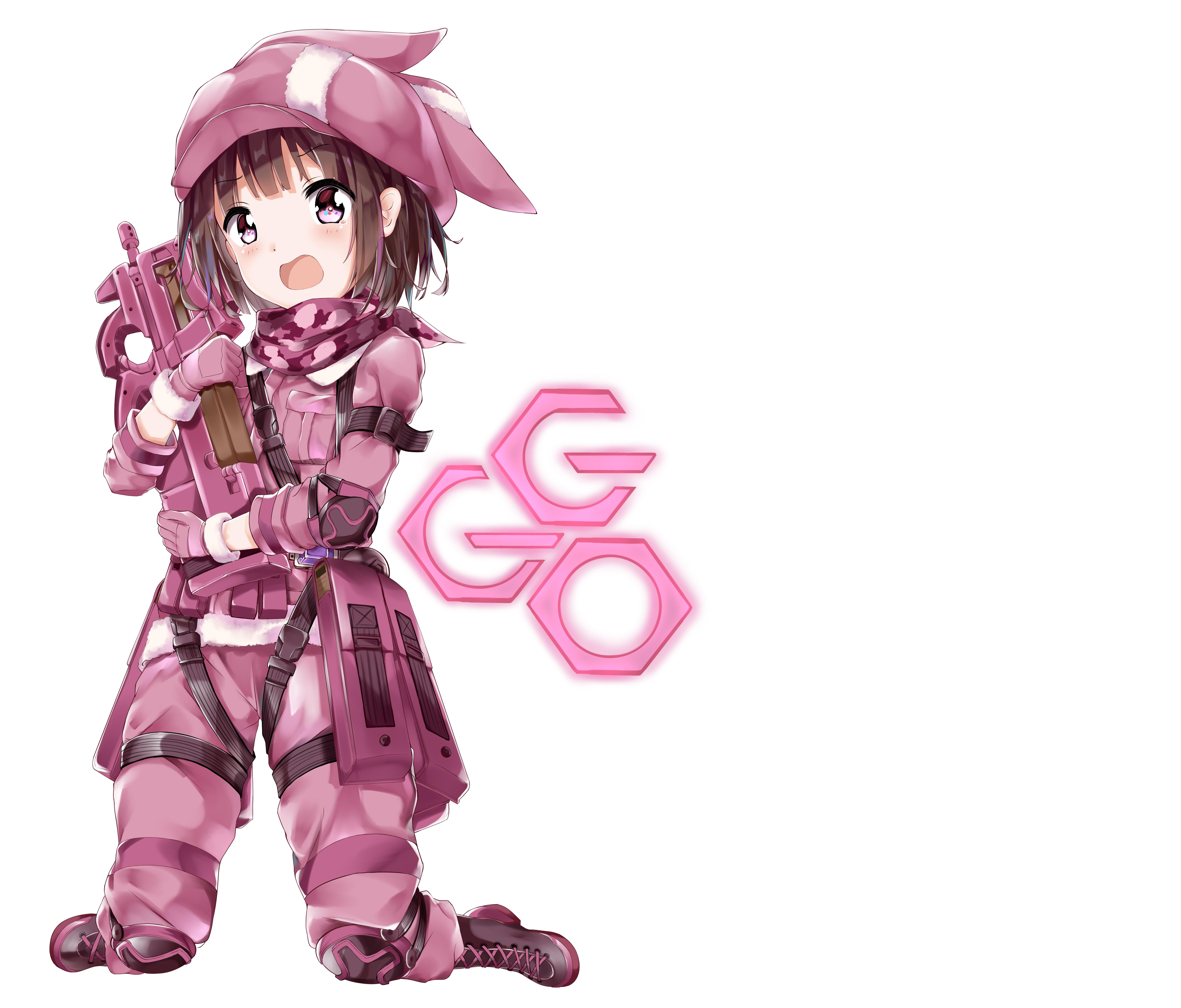 Karen Kohiruimaki from Sword Art Online: Gun Gale Online HD Wallpaper