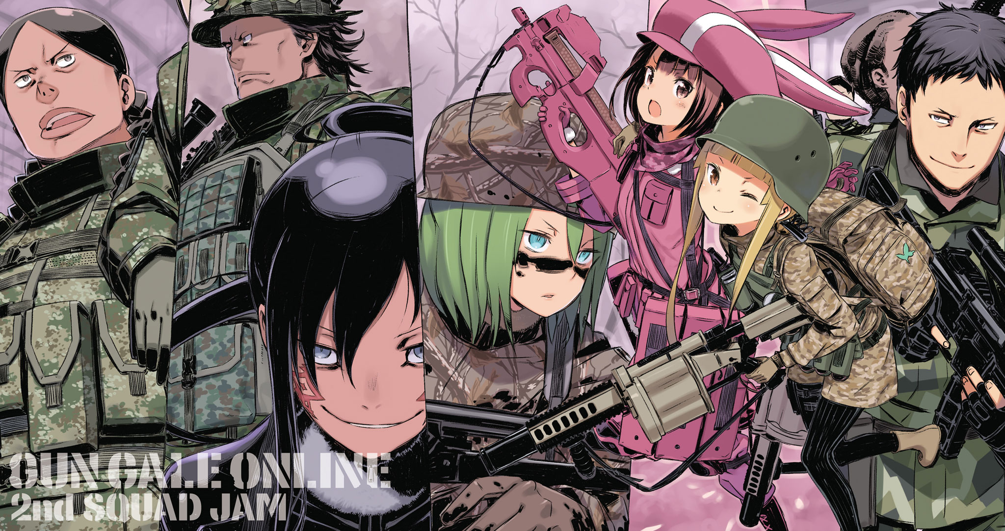 Gun Gale Online 2nd Squad Jam HD Wallpaper
