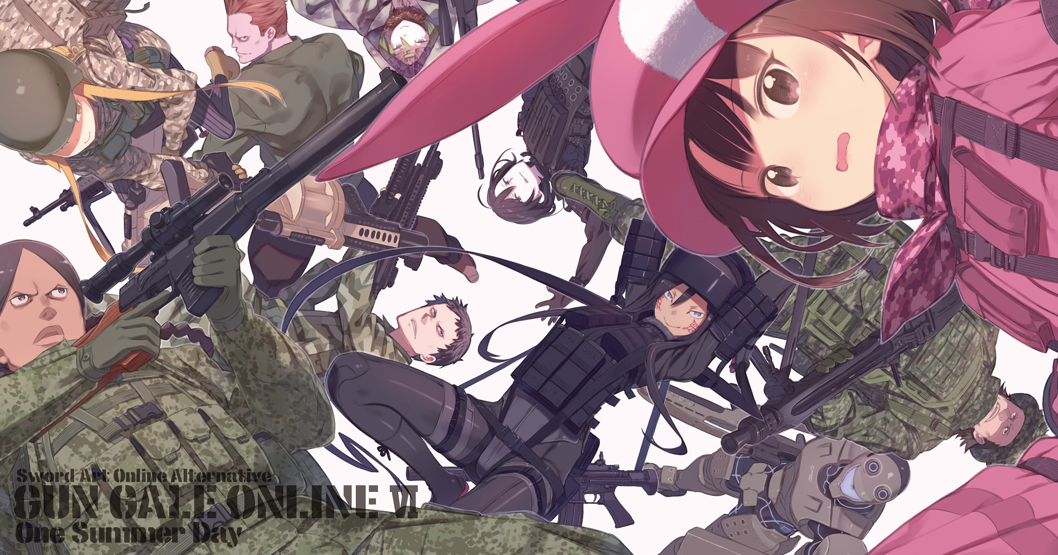 Sword Art Online Alternative Gun Gale Online One Summer Day HD Wallpaper