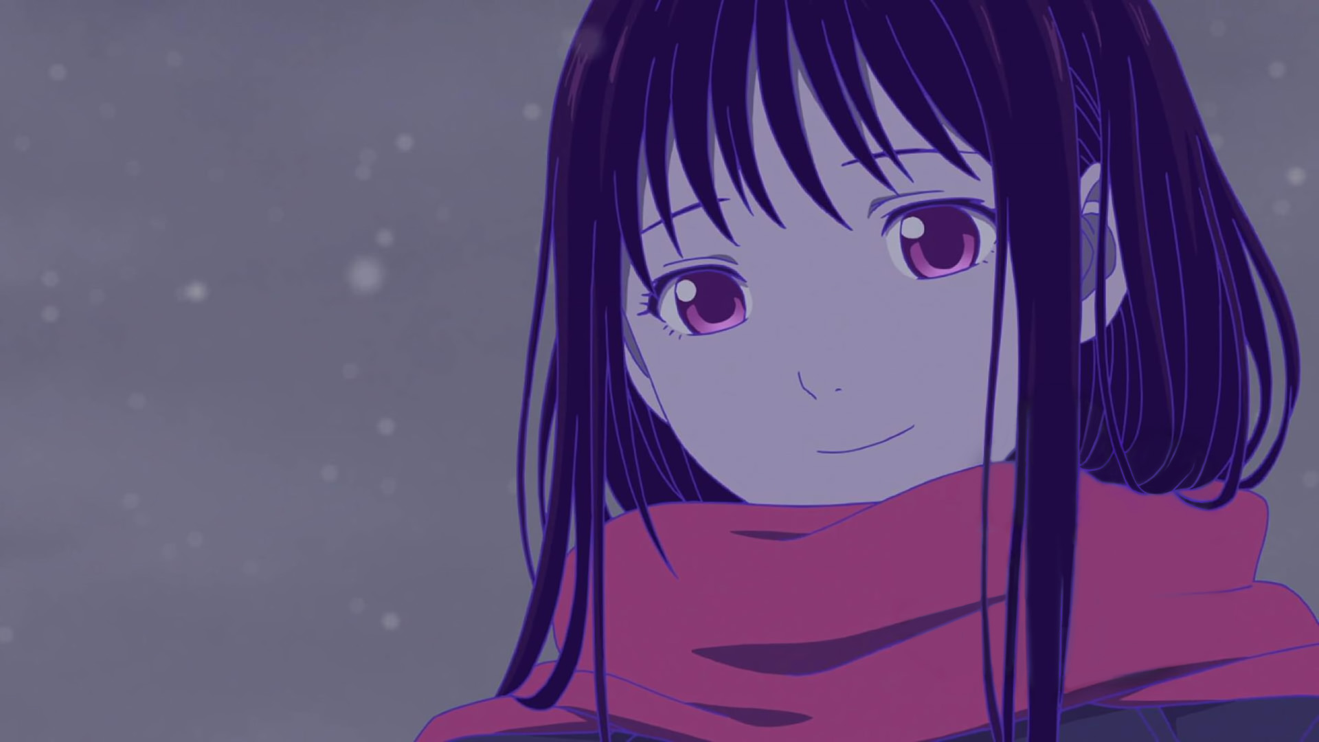Hiyori Iki in the Snow HD Wallpaper
