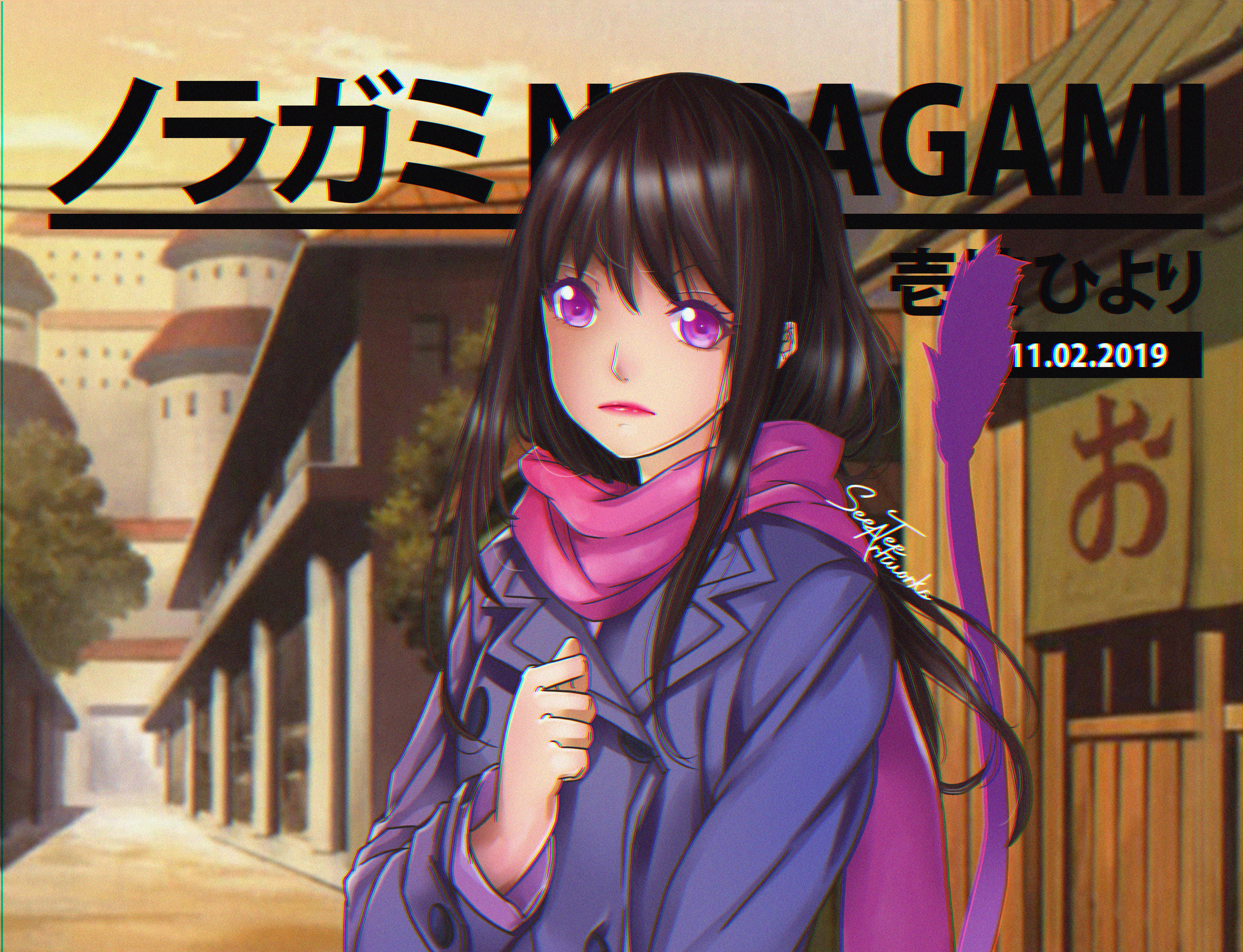 Hiyori Iki from Noragami HD Wallpaper
