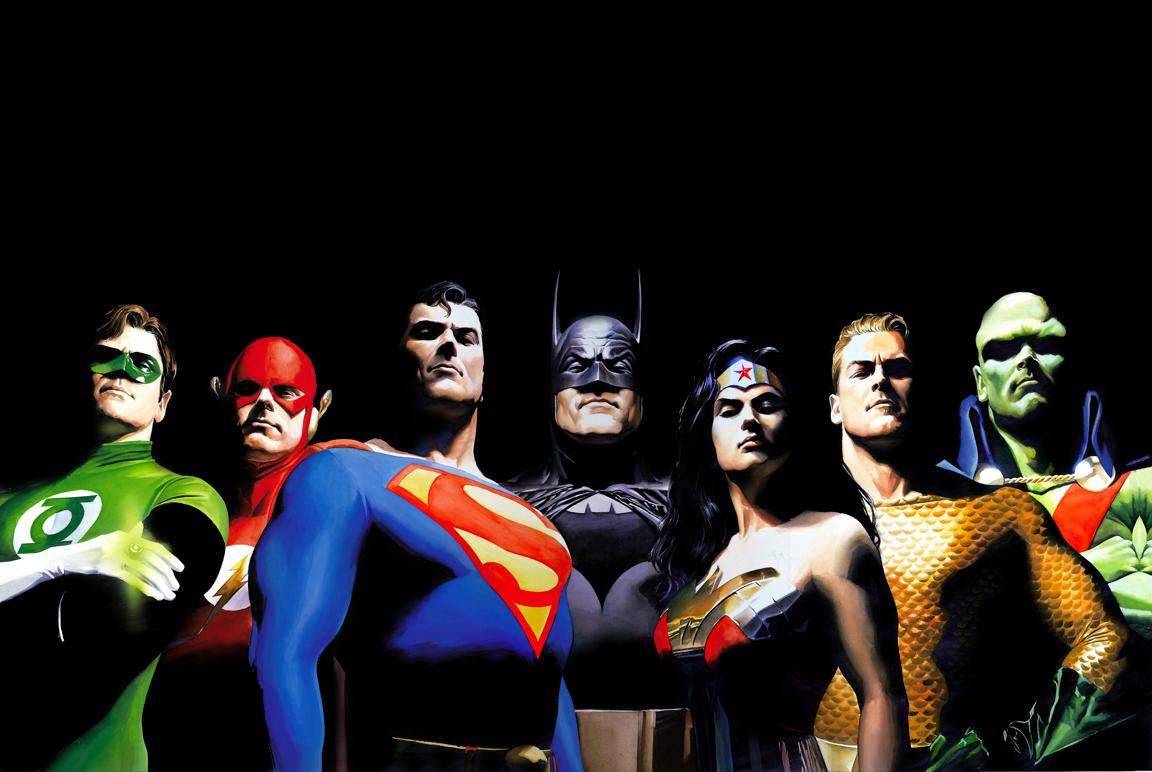 Justice League from DC Comics HD Wallpaper
