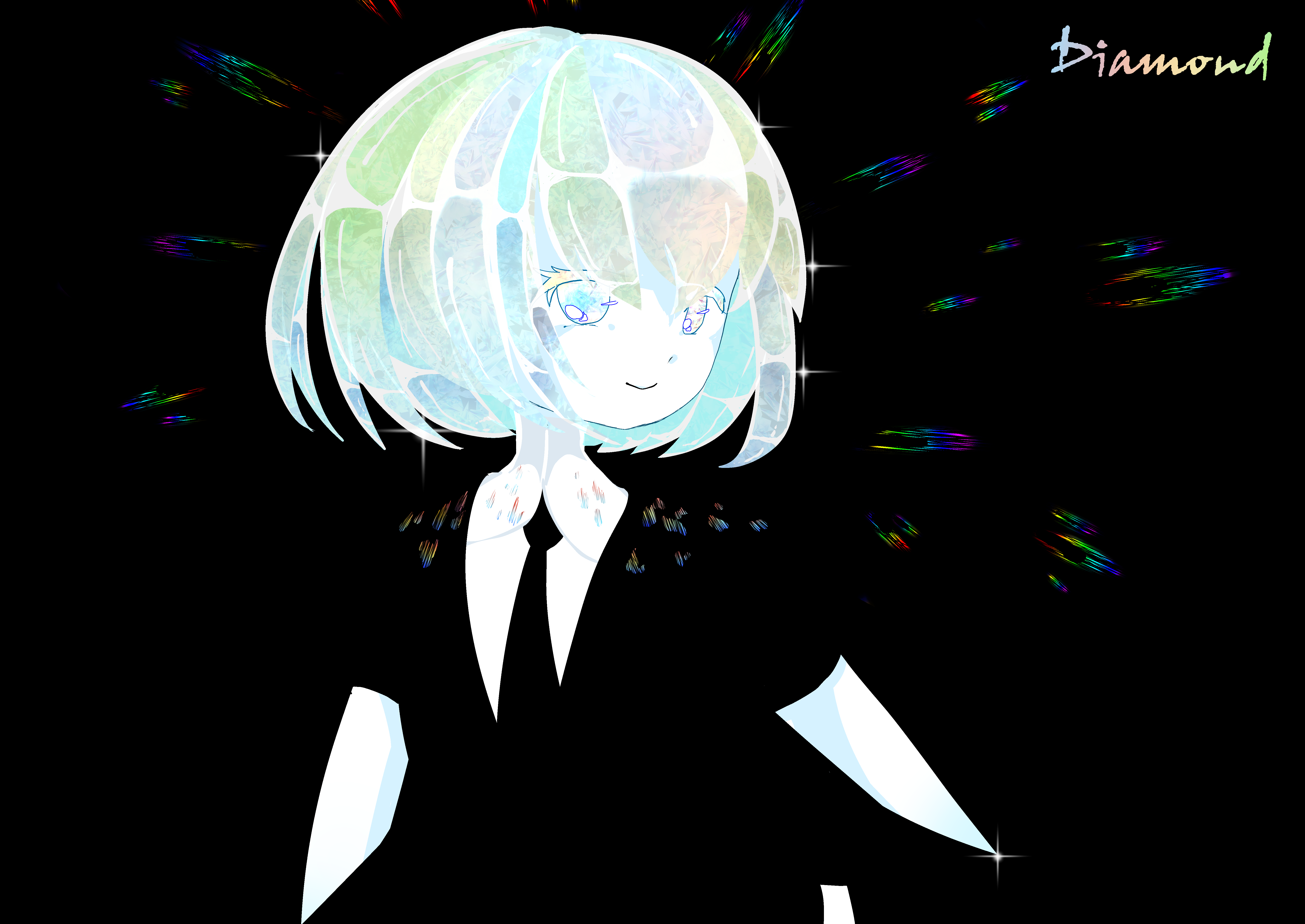 Diamond from Houseki no Kuni HD Wallpaper