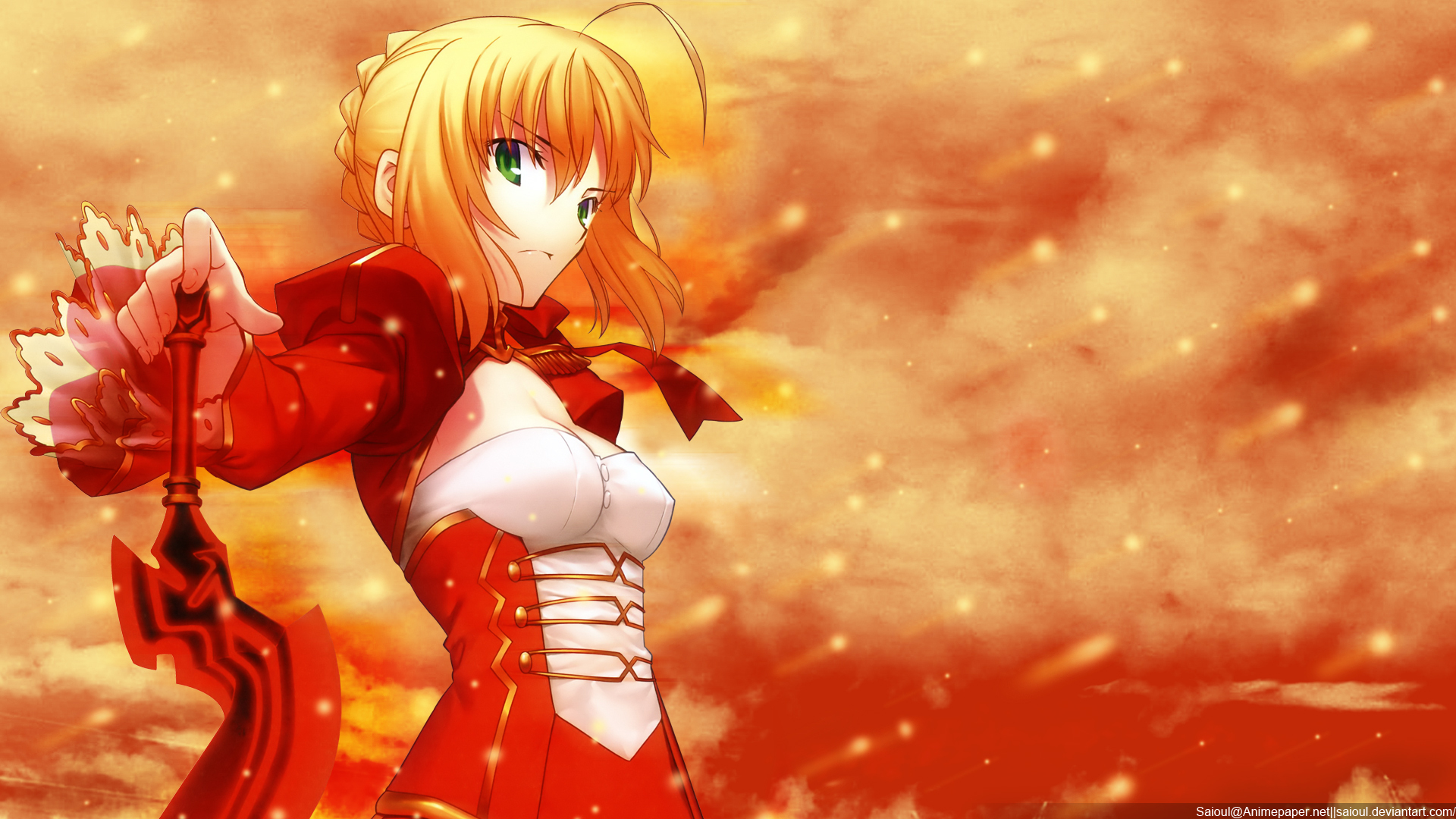 Nero Claudius from Fate/Extra CCC HD Wallpaper