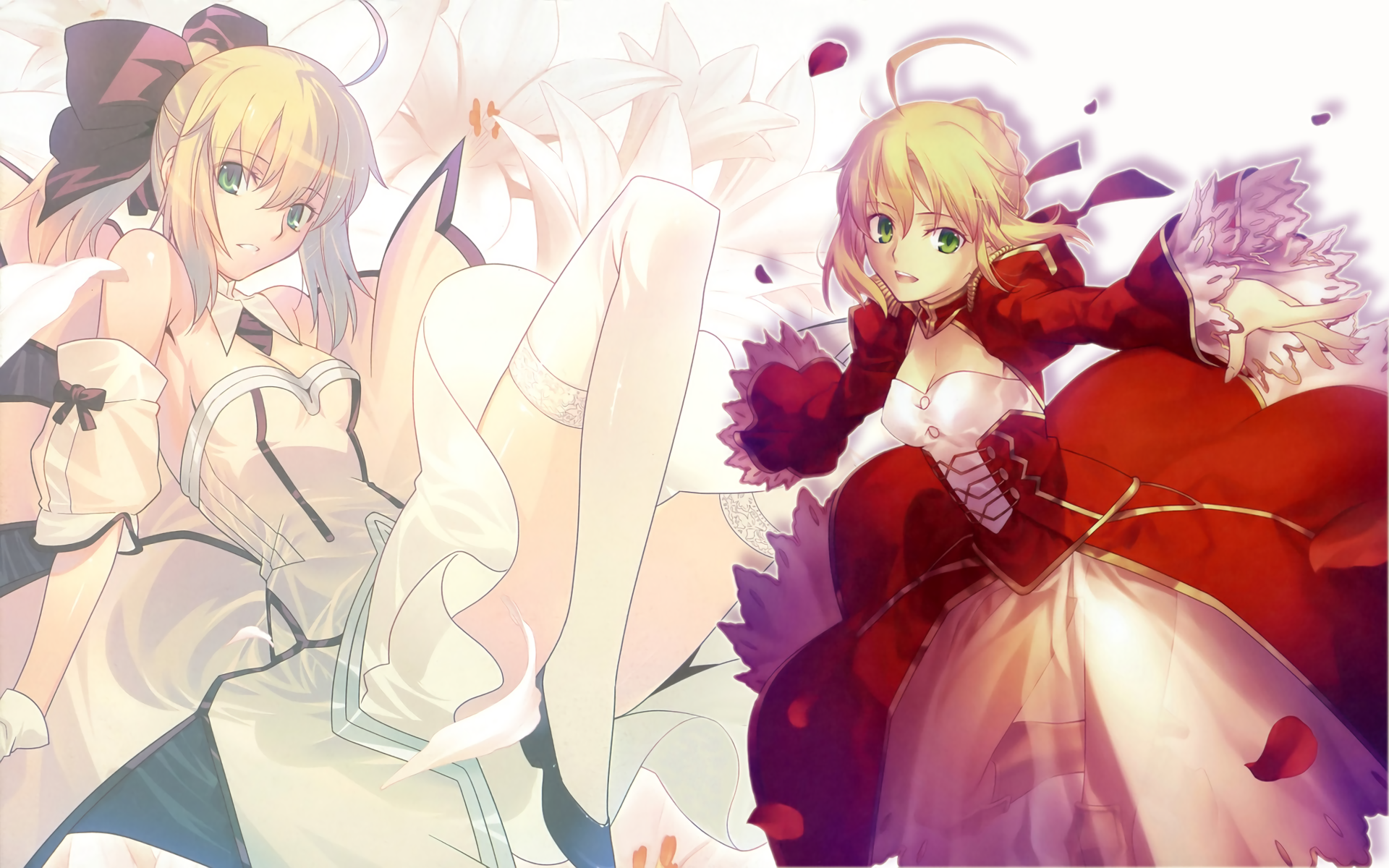 Saber from Fate/Extra CCC HD Wallpaper