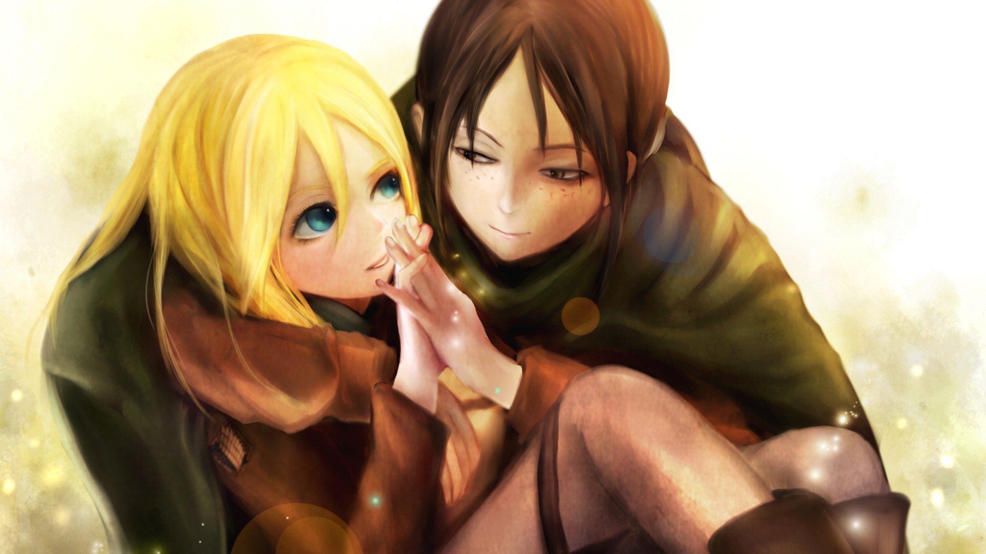 Ymir and Historia Reiss from Attack on Titan HD Wallpaper