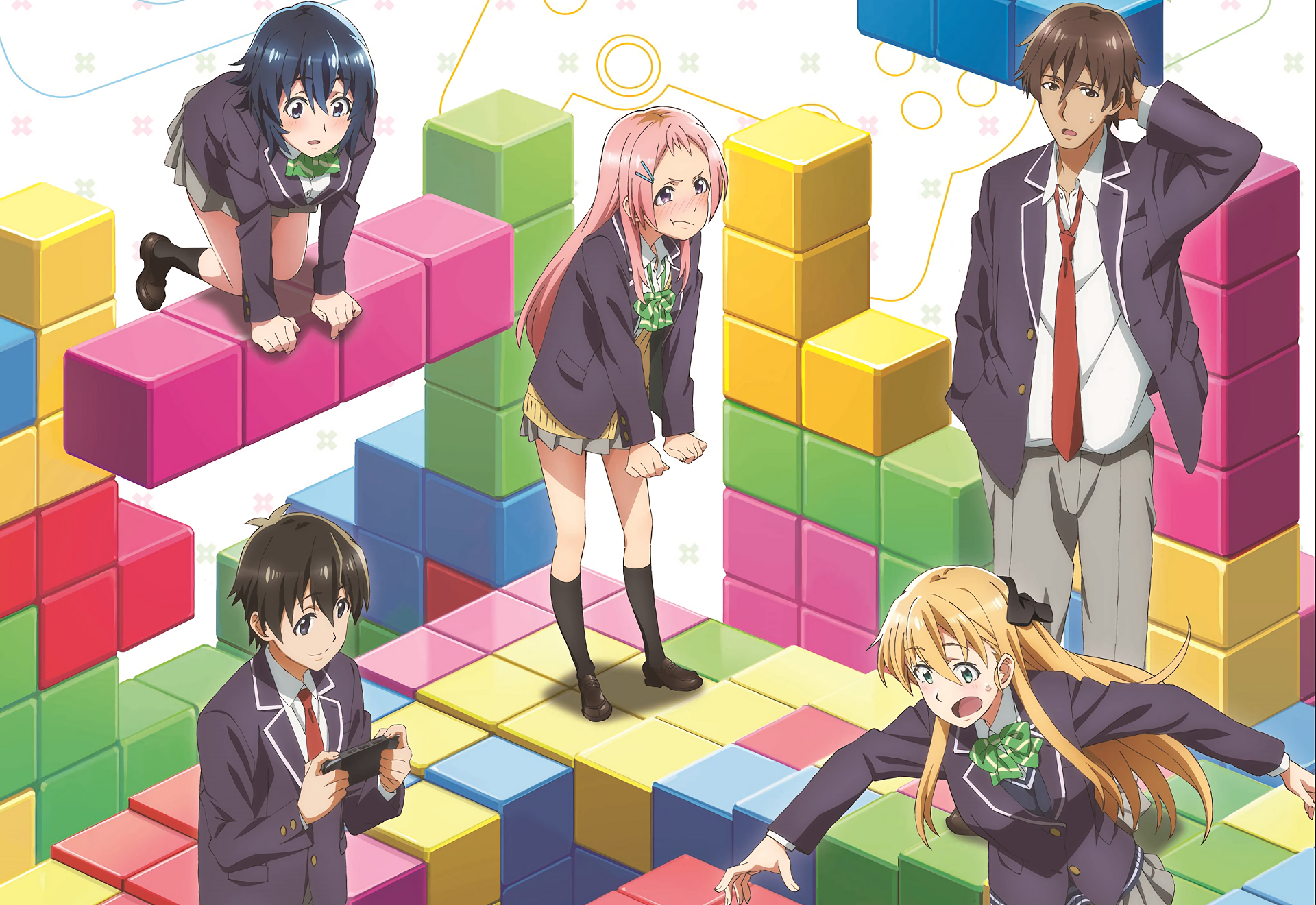Gamers from Gamers! anime series HD Wallpaper
