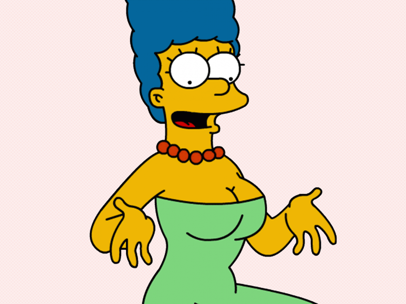Marge Simpson from The Simpsons HD Wallpaper