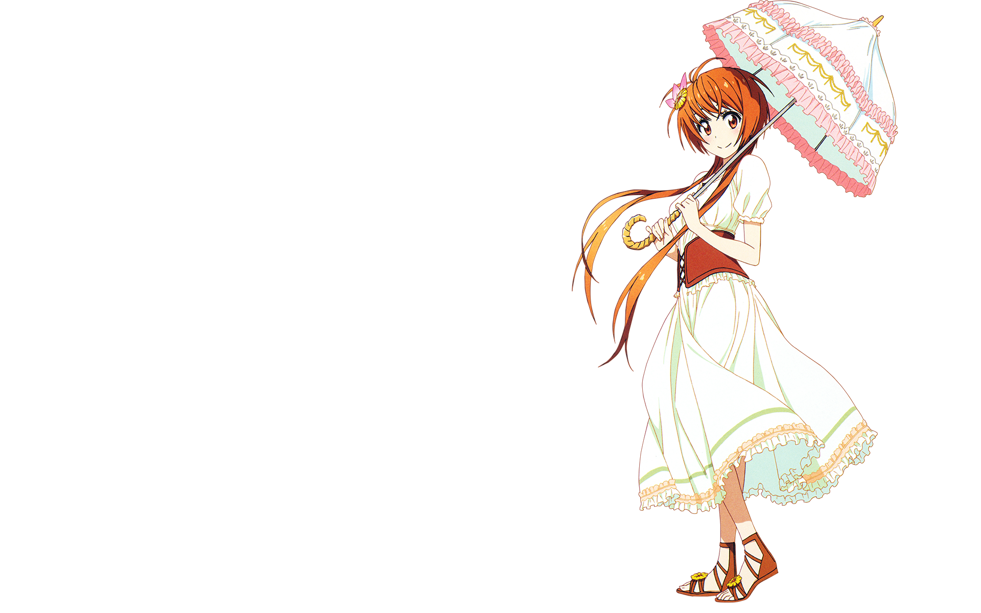 Marika Tachibana with Umbrella HD Wallpaper