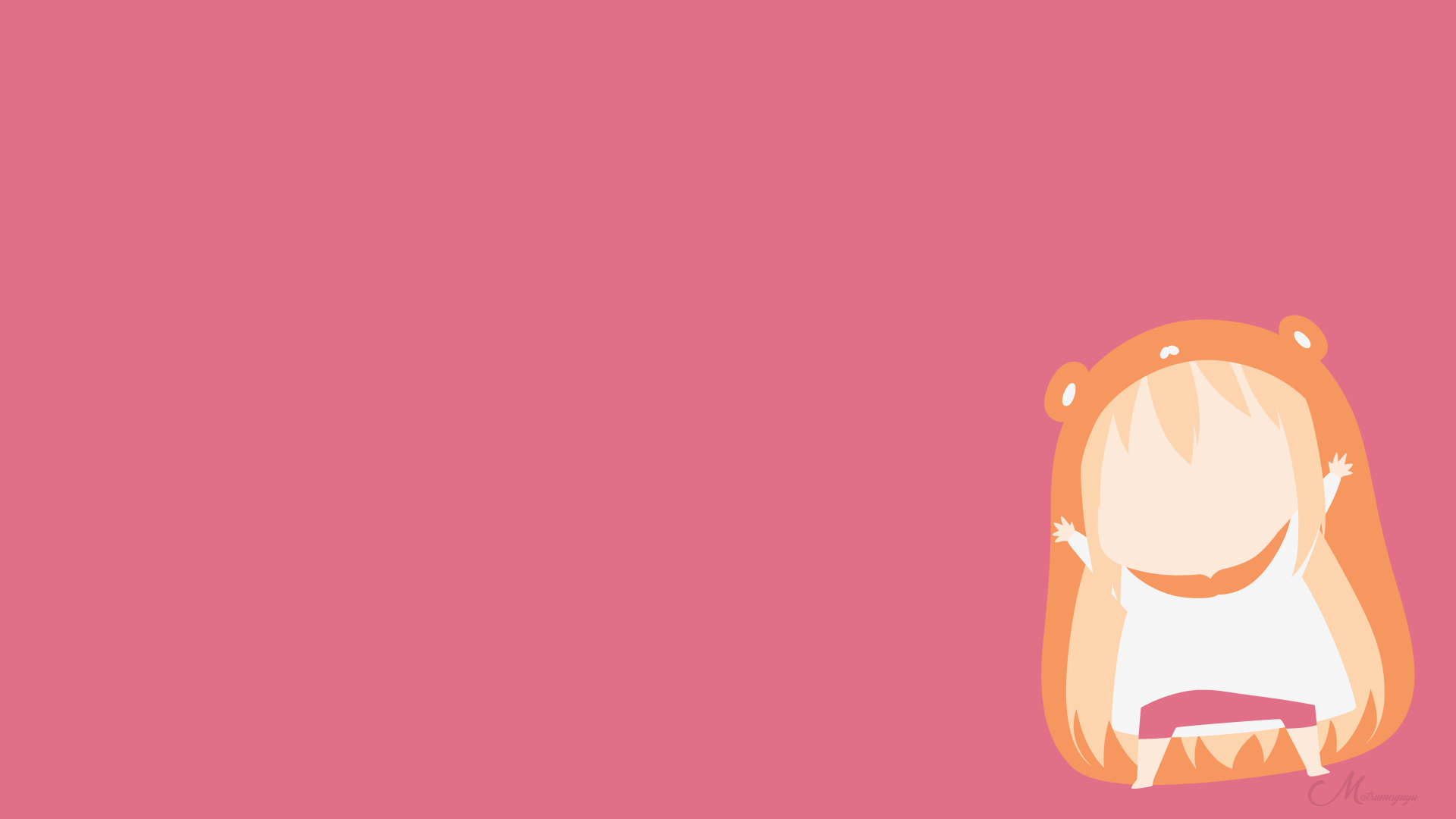 Umaru Doma Minimalist HD Wallpaper