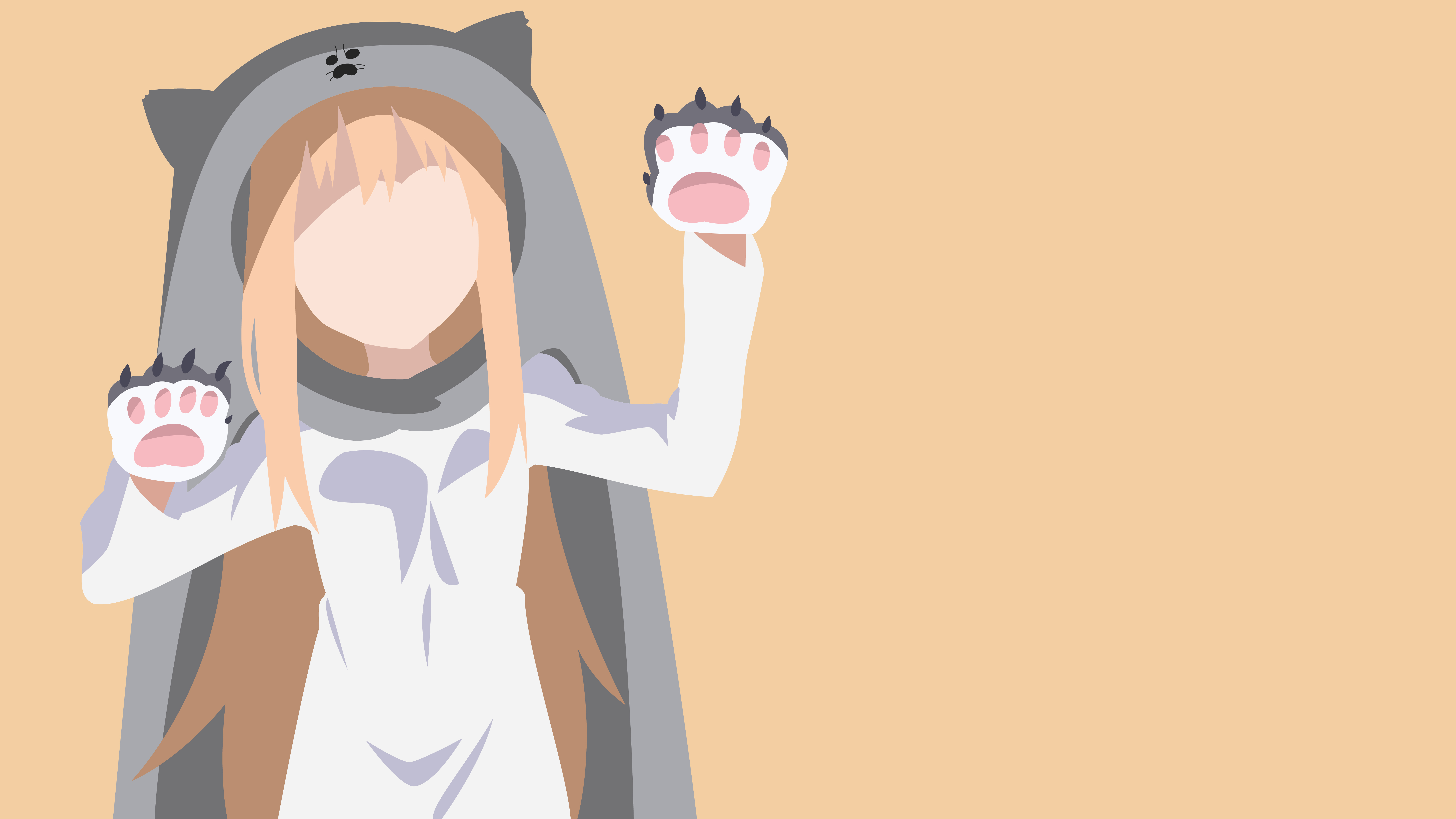 Umaru Doma in Cat Pajamas HD Wallpaper