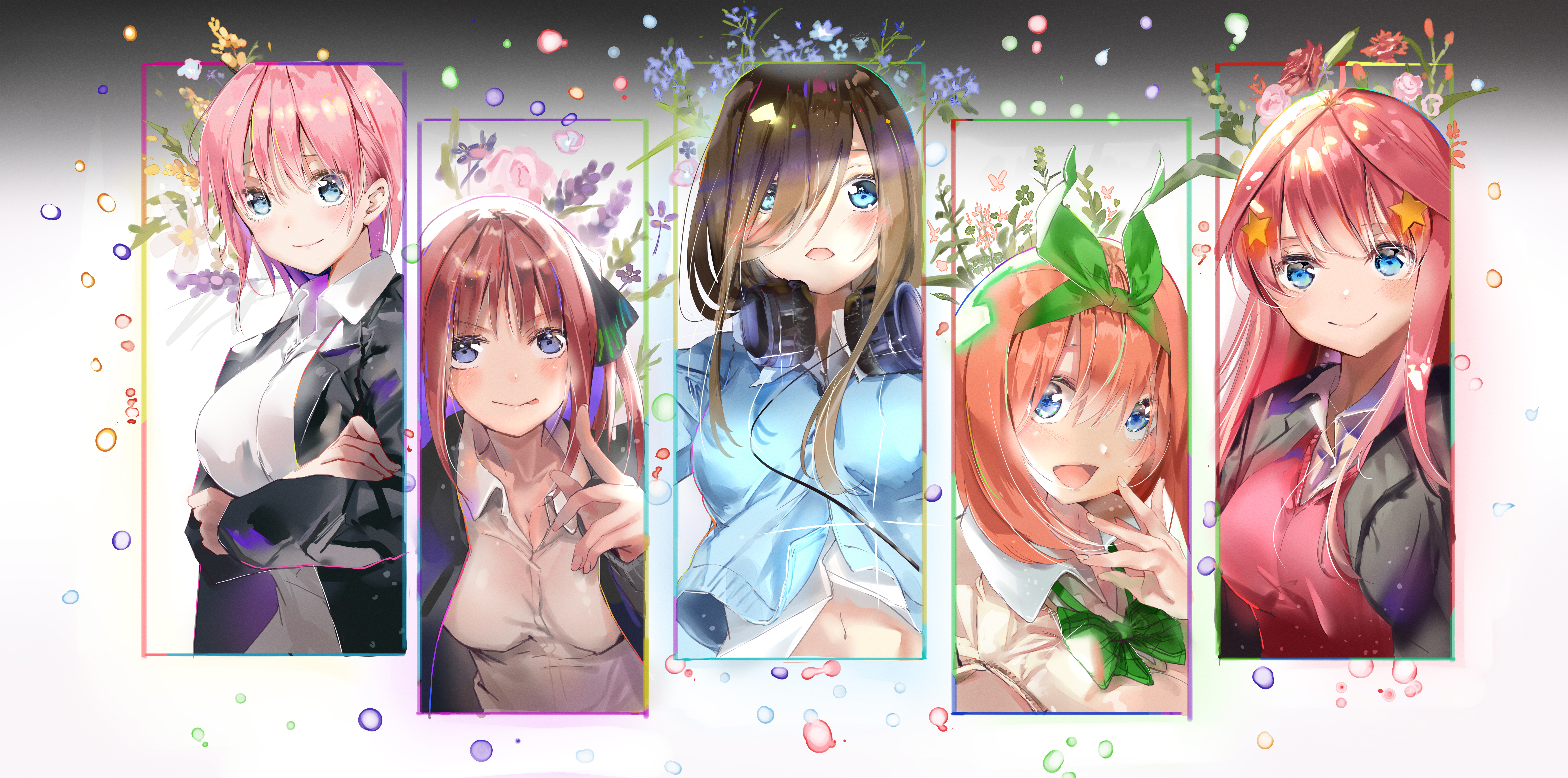 The Quintessential Quintuplets Miku Nakano HD Wallpaper