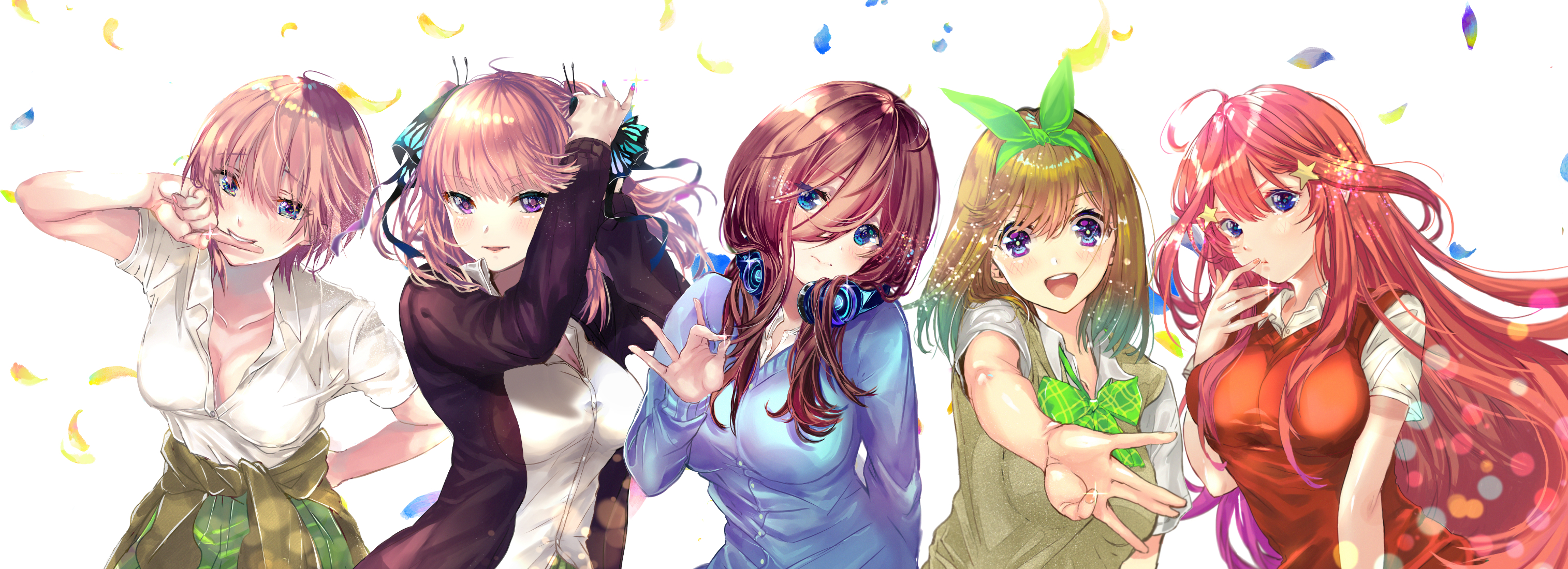 The Quintessential Quintuplets Miku Nakano HD Wallpaper