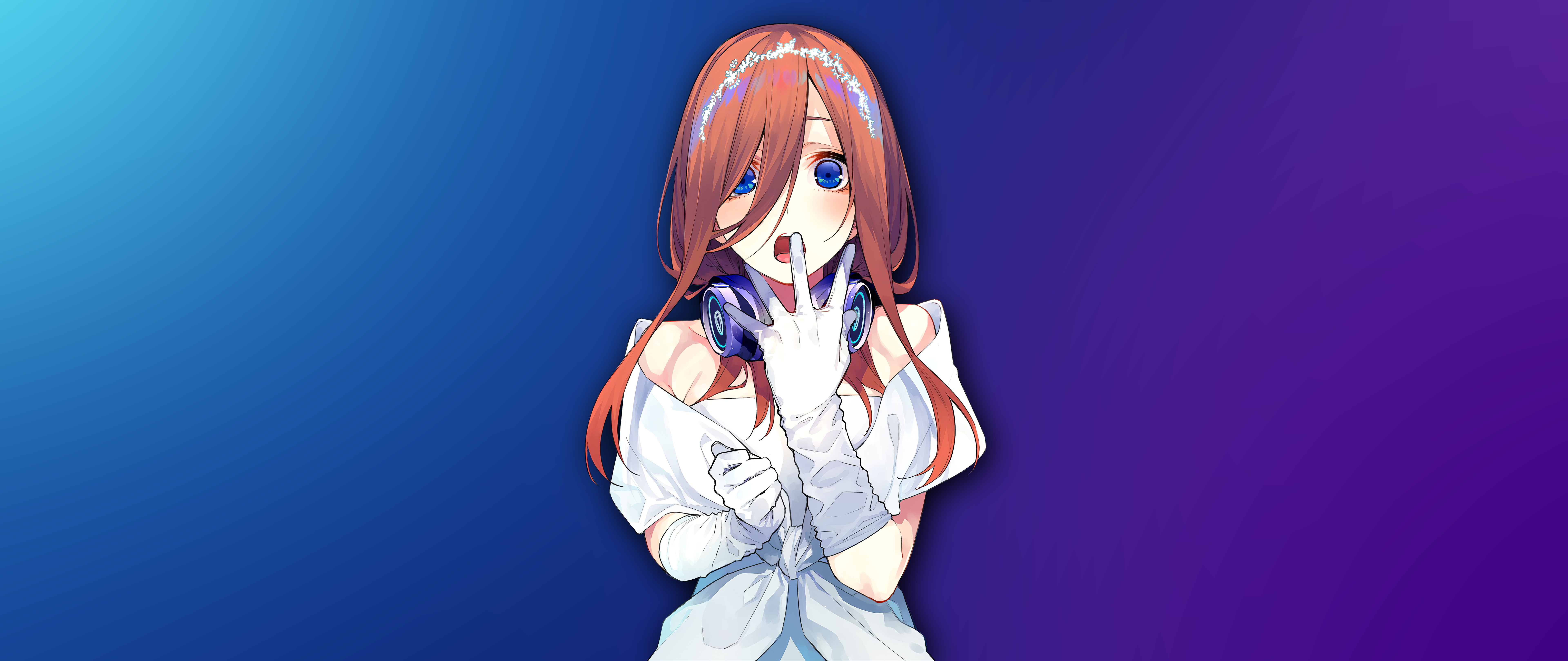 Miku Nakano from The Quintessential Quintuplets HD Wallpaper