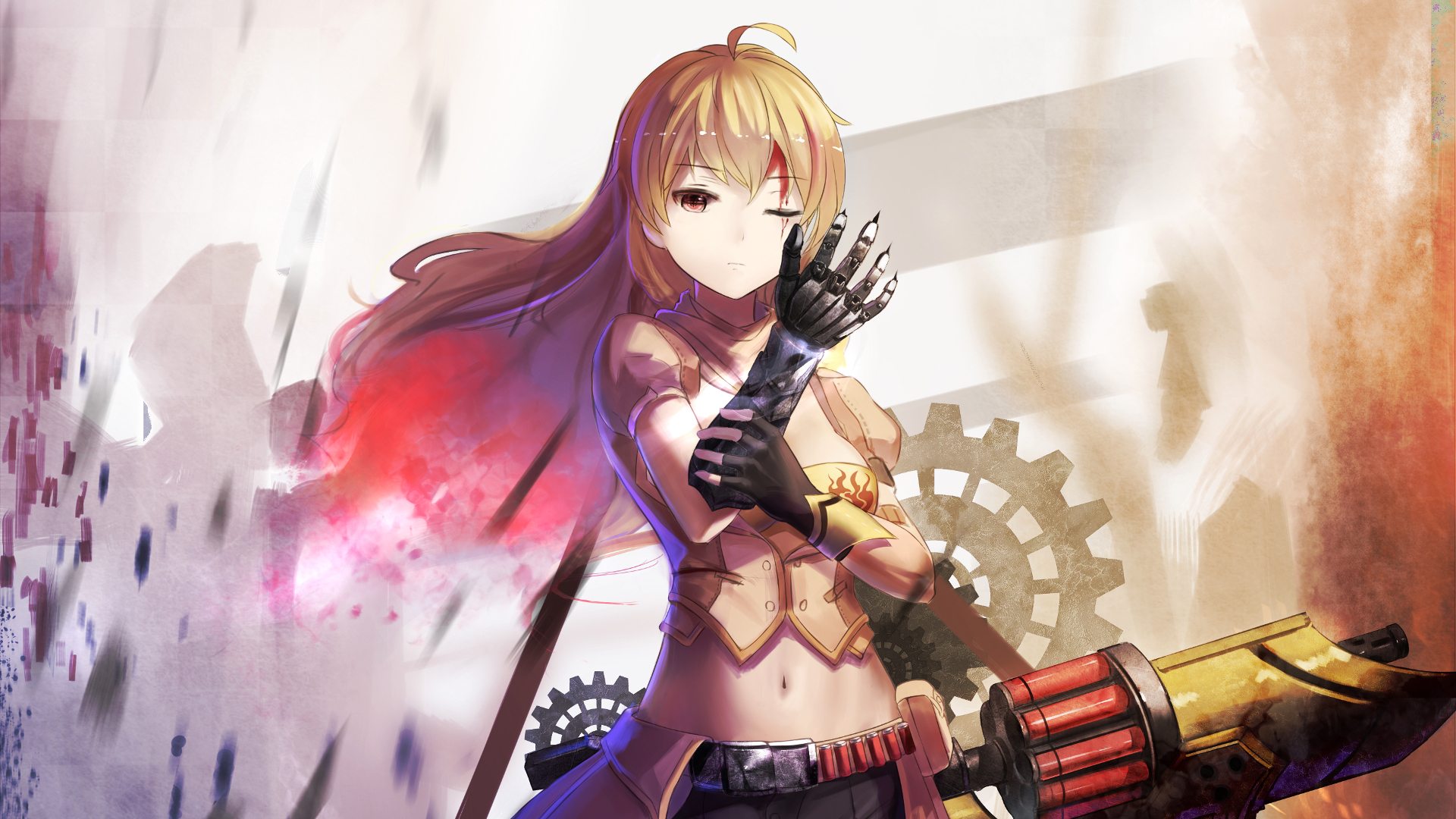 Yang Xiao Long from RWBY HD Wallpaper