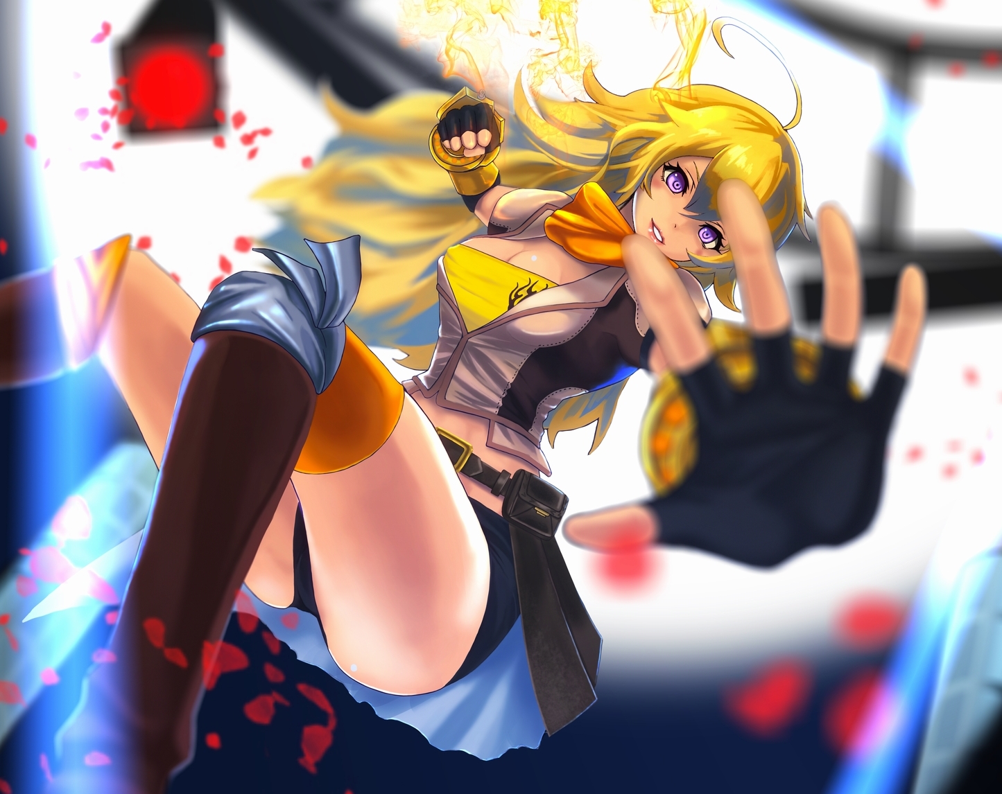 Yang Xiao Long from RWBY HD Wallpaper