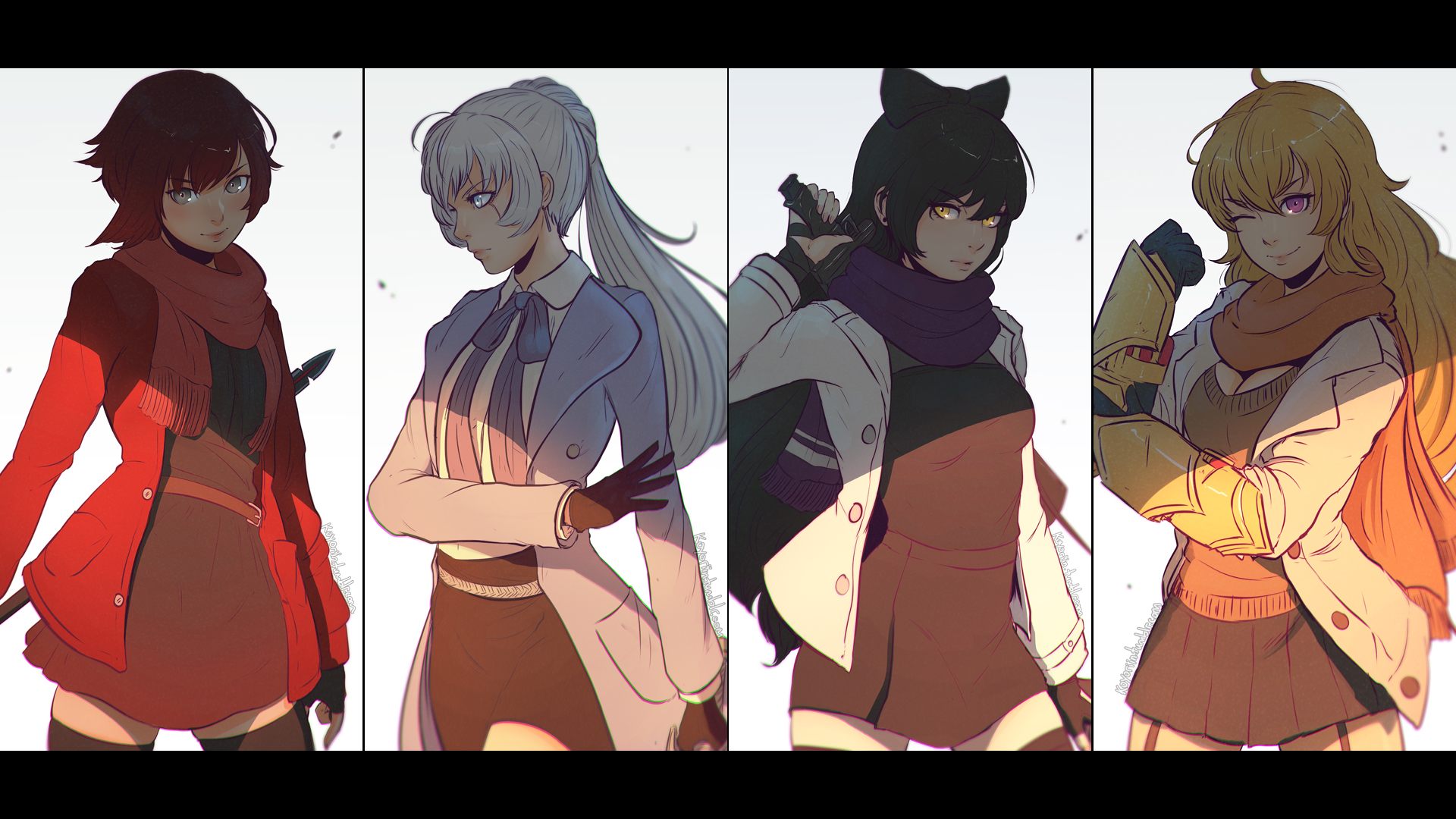 Team RWBY from RWBY HD Wallpaper