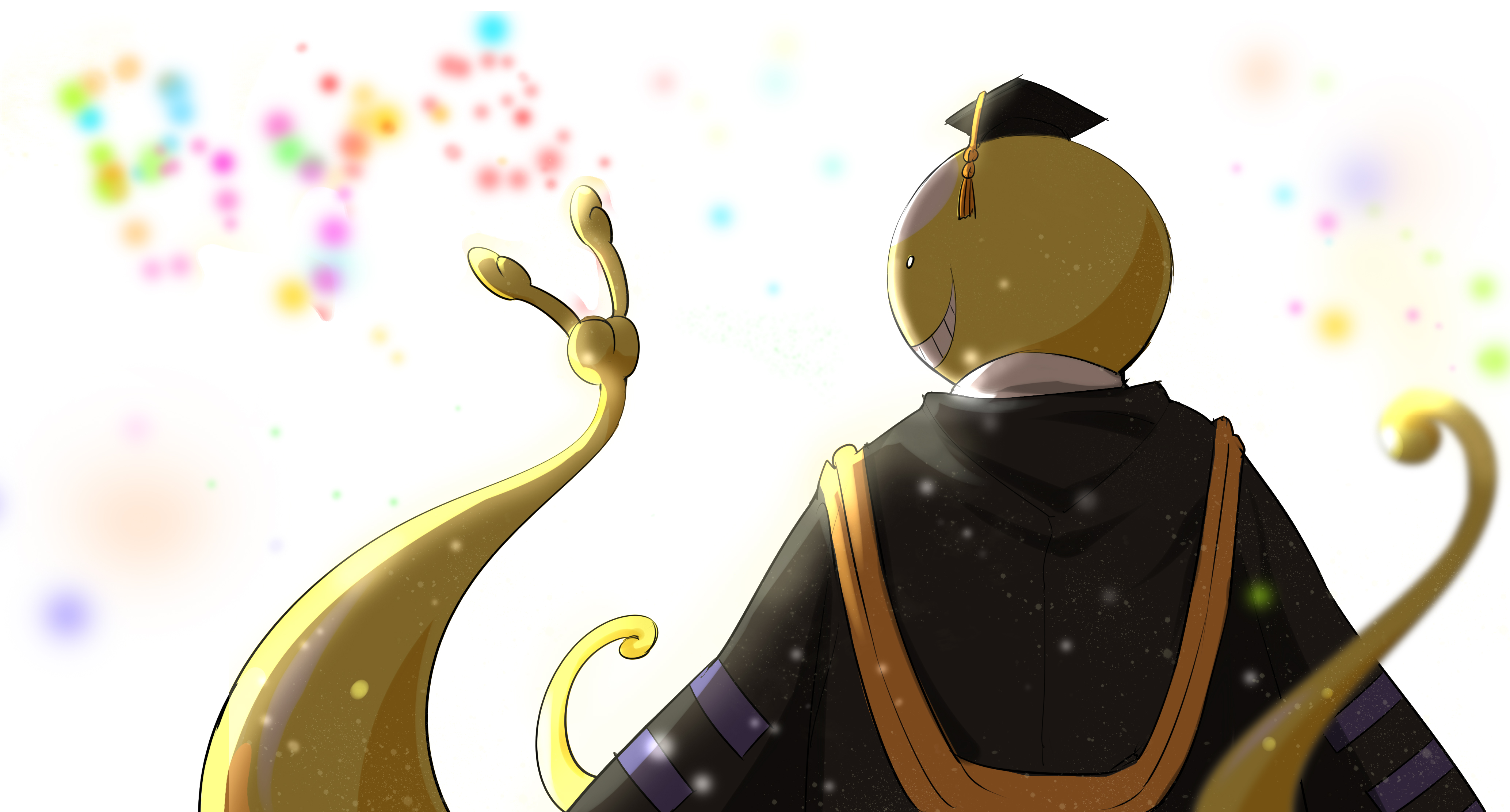 Koro-sensei from Assassination Classroom HD Wallpaper