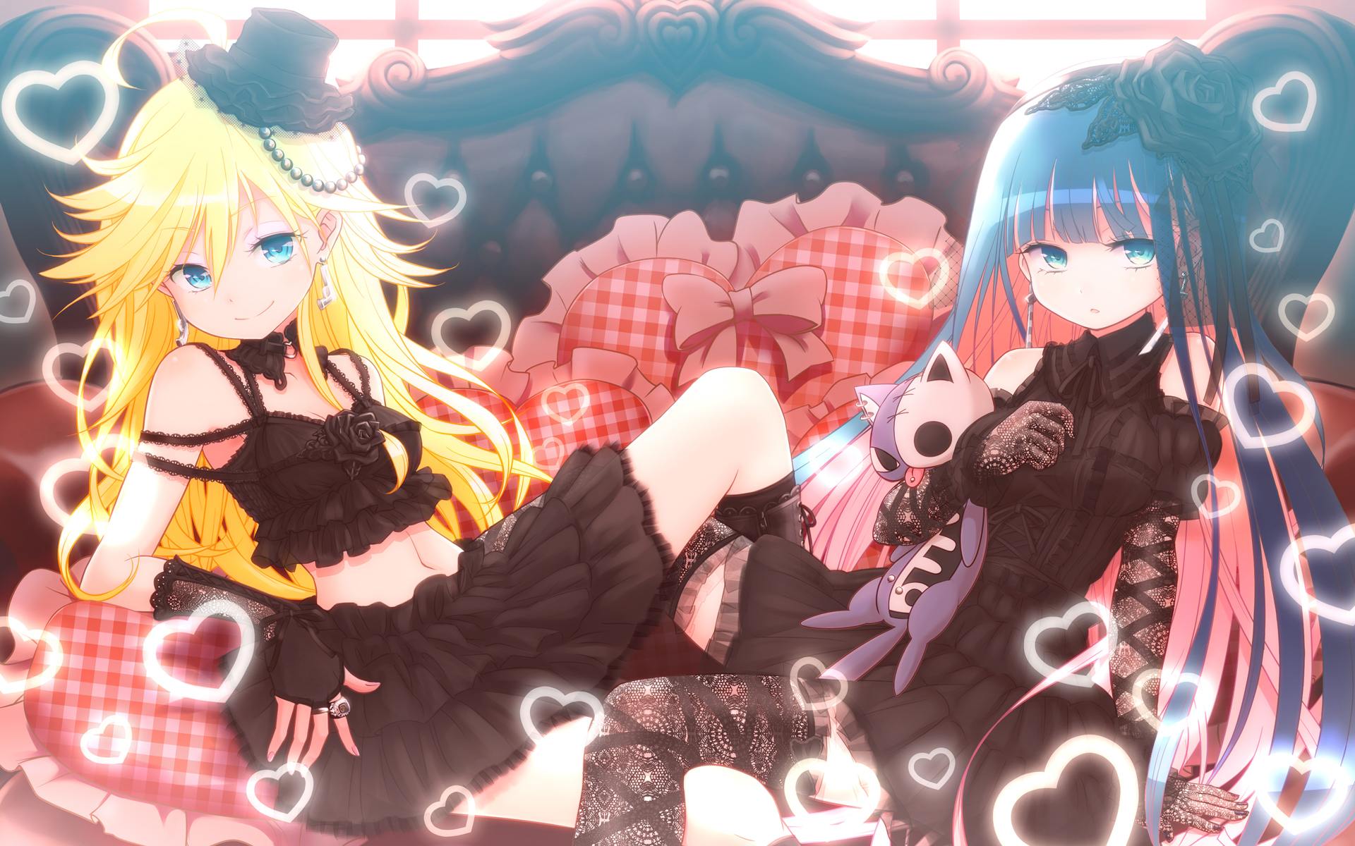 Stocking and Anarchy from Panty & Stocking with Garterbelt HD Wallpaper