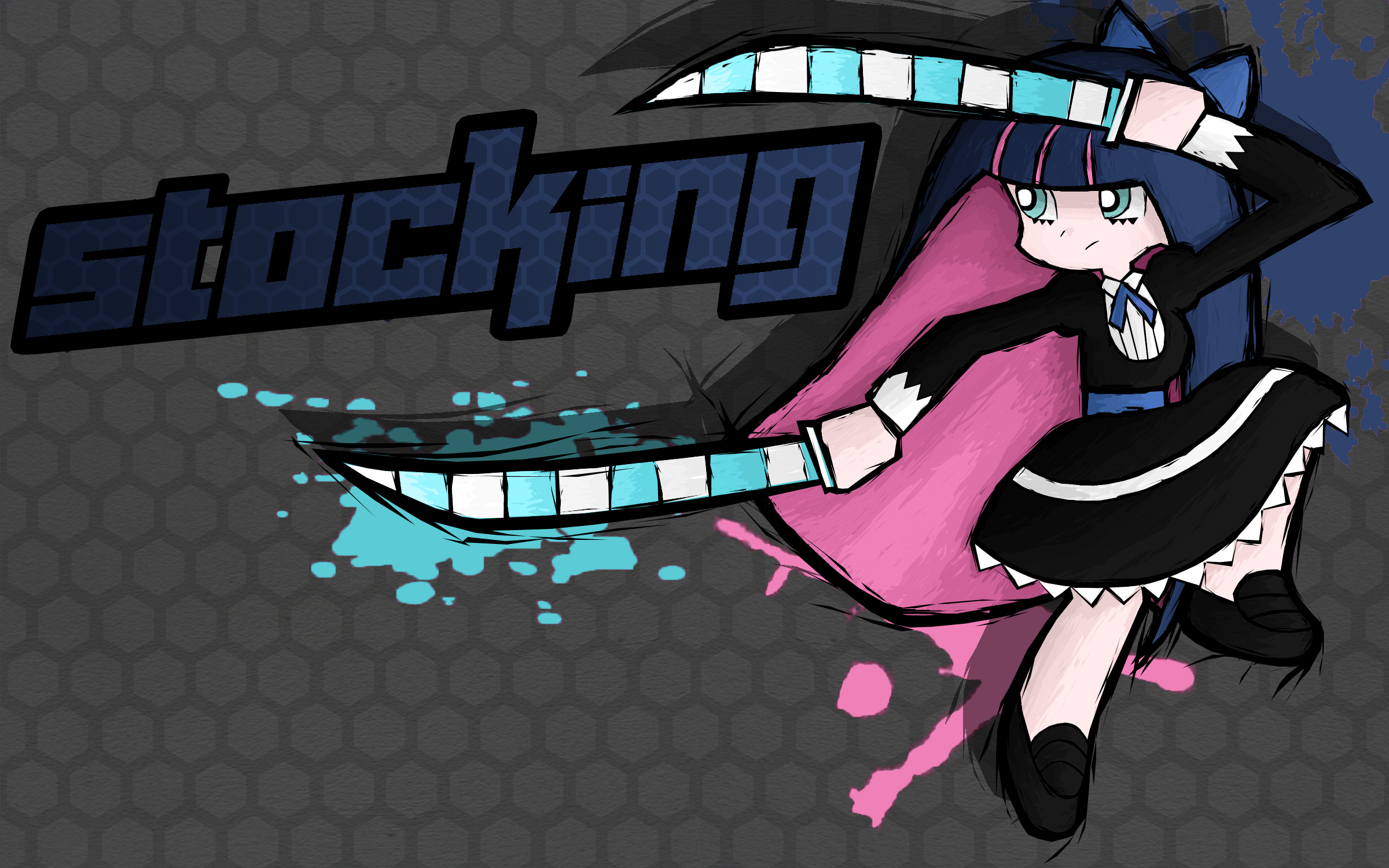 Stocking Anarchy with Swords HD Wallpaper