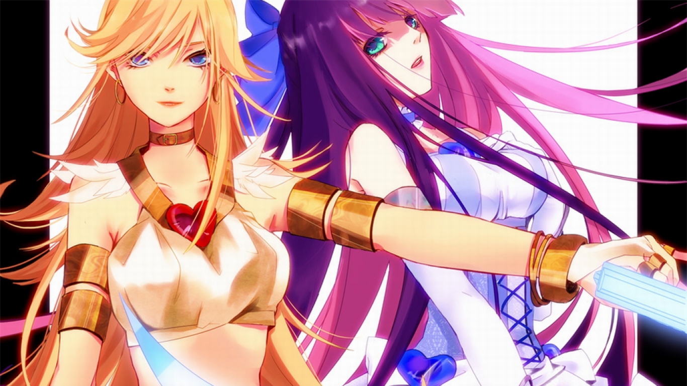 Stocking and Anarchy from Panty & Stocking HD Wallpaper