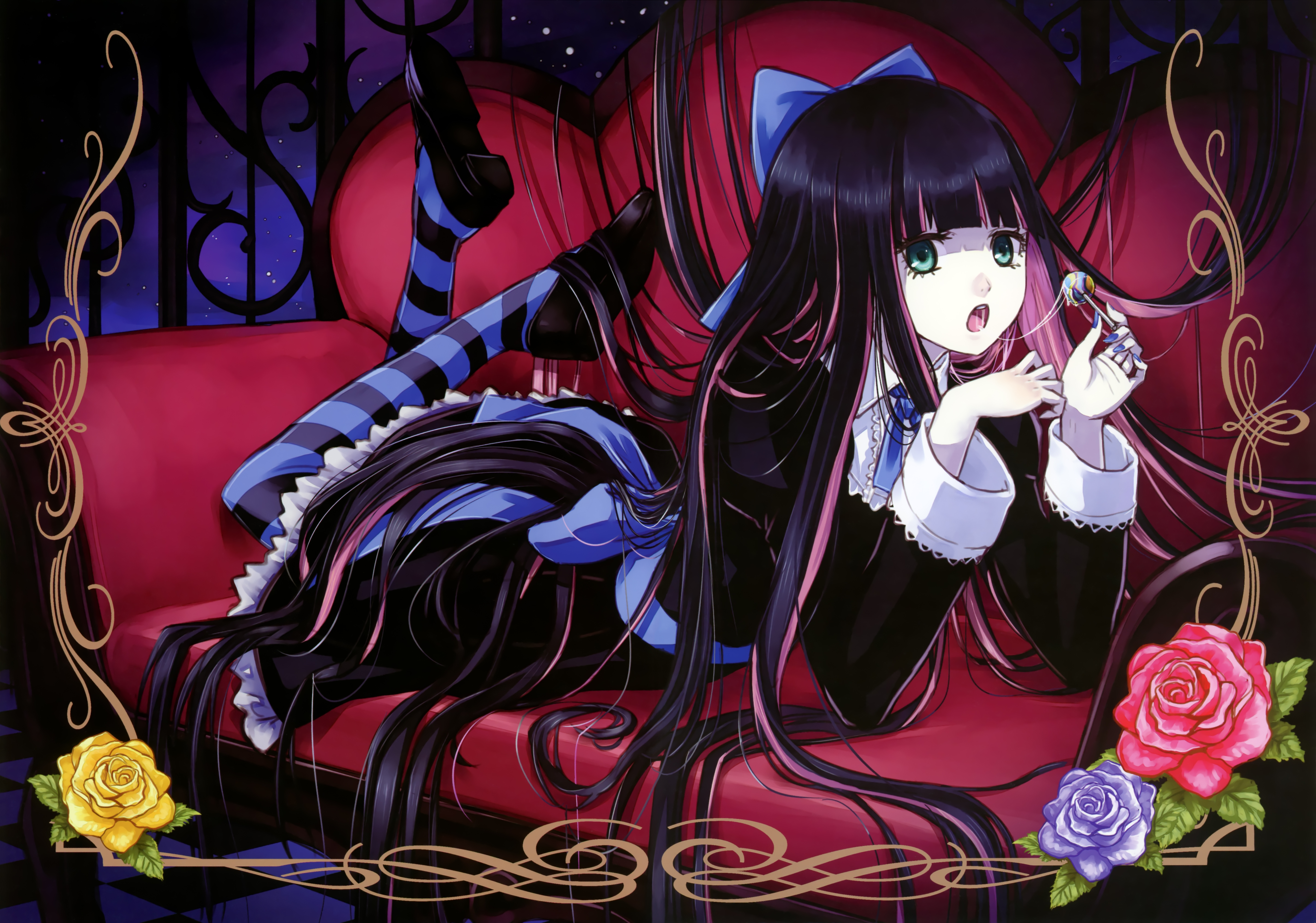 Stocking Anarchy from Panty & Stocking HD Wallpaper